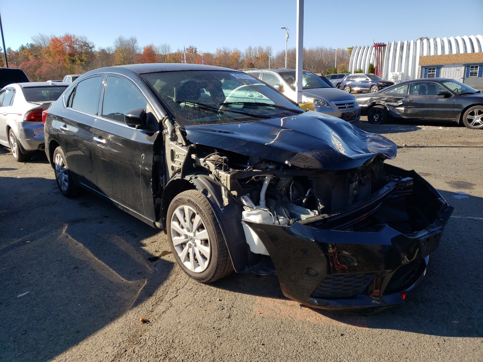 Photo 1 from auction – 2017 NISSAN SENTRA S with VIN 3N1AB7AP8HY378672