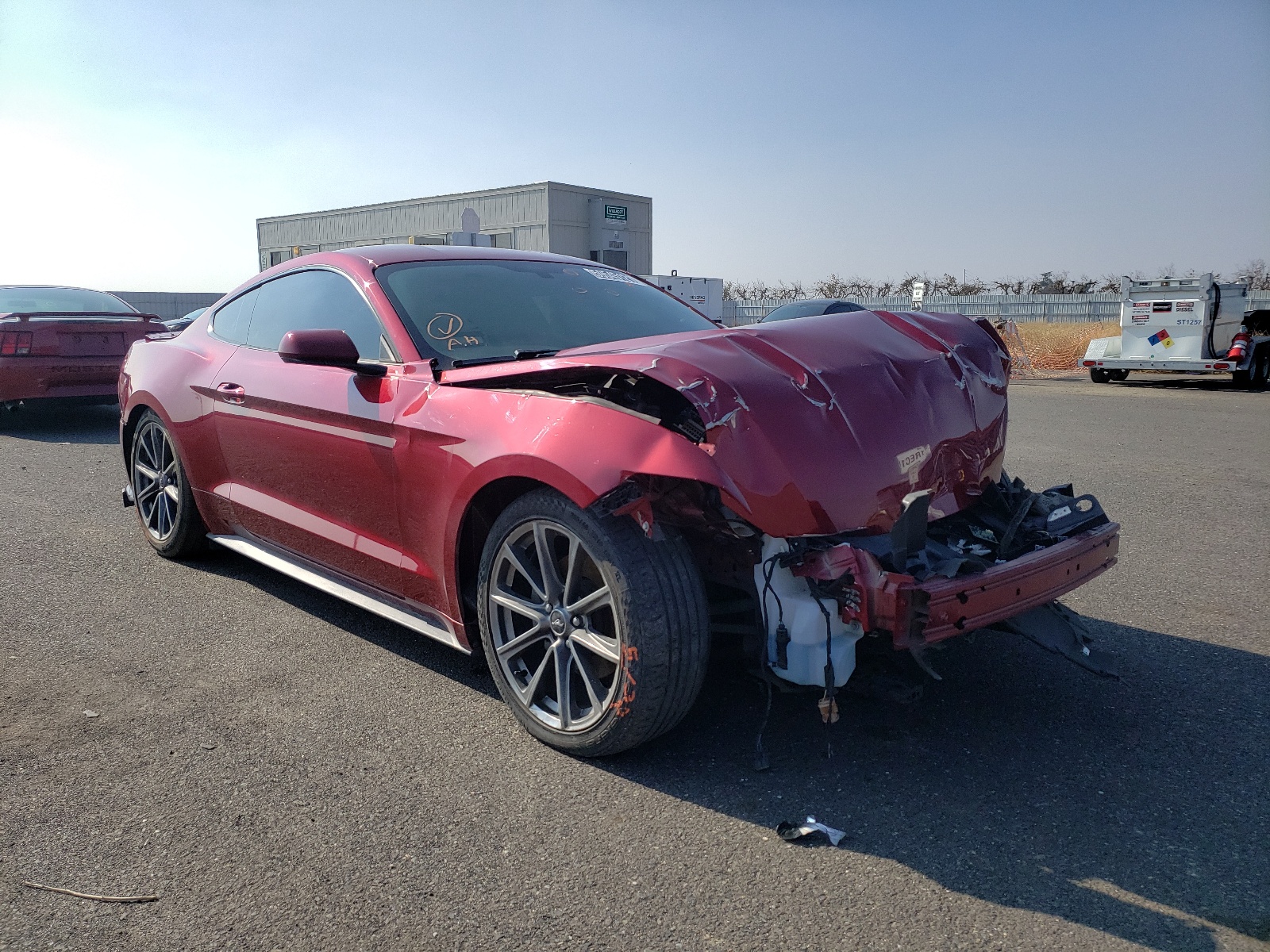 Photo 1 from auction – 2017 FORD MUSTANG with VIN 1FA6P8AM5H5229364