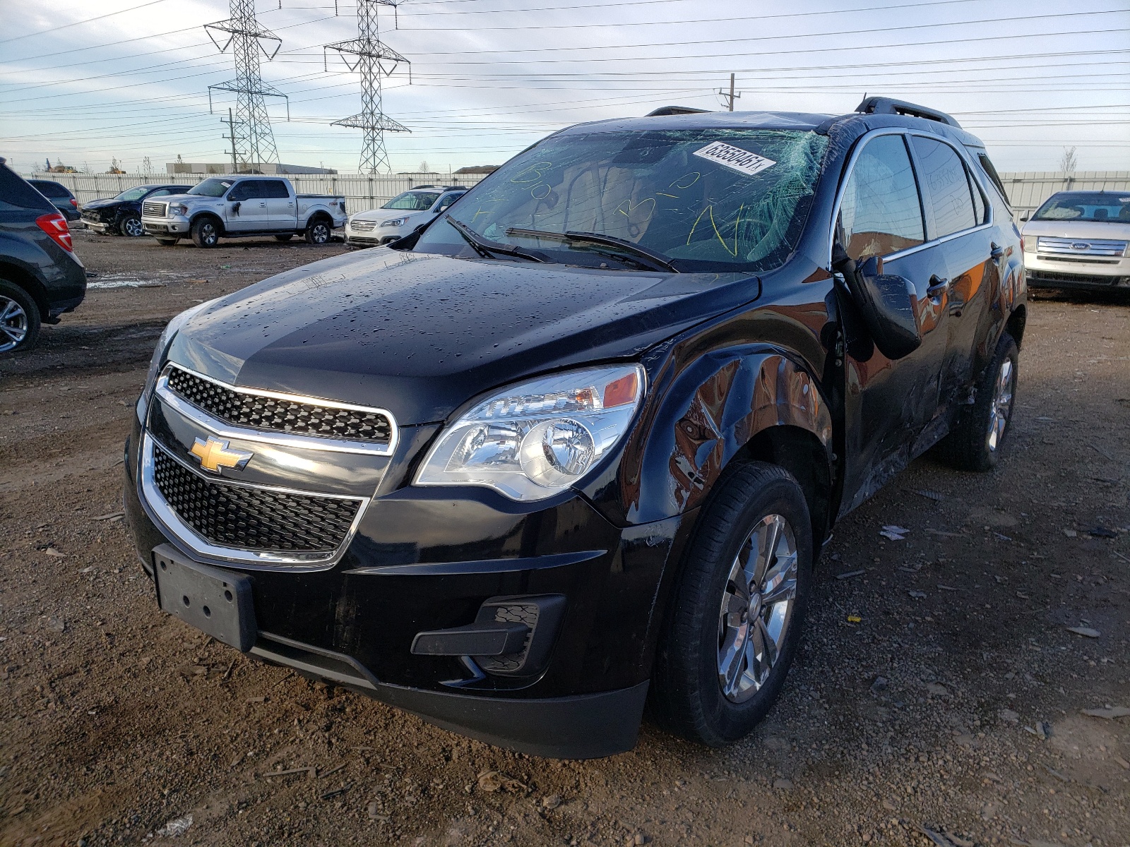 Photo 2 from auction – 2015 CHEVROLET EQUINOX LT with VIN 2GNALCEKXF1155487