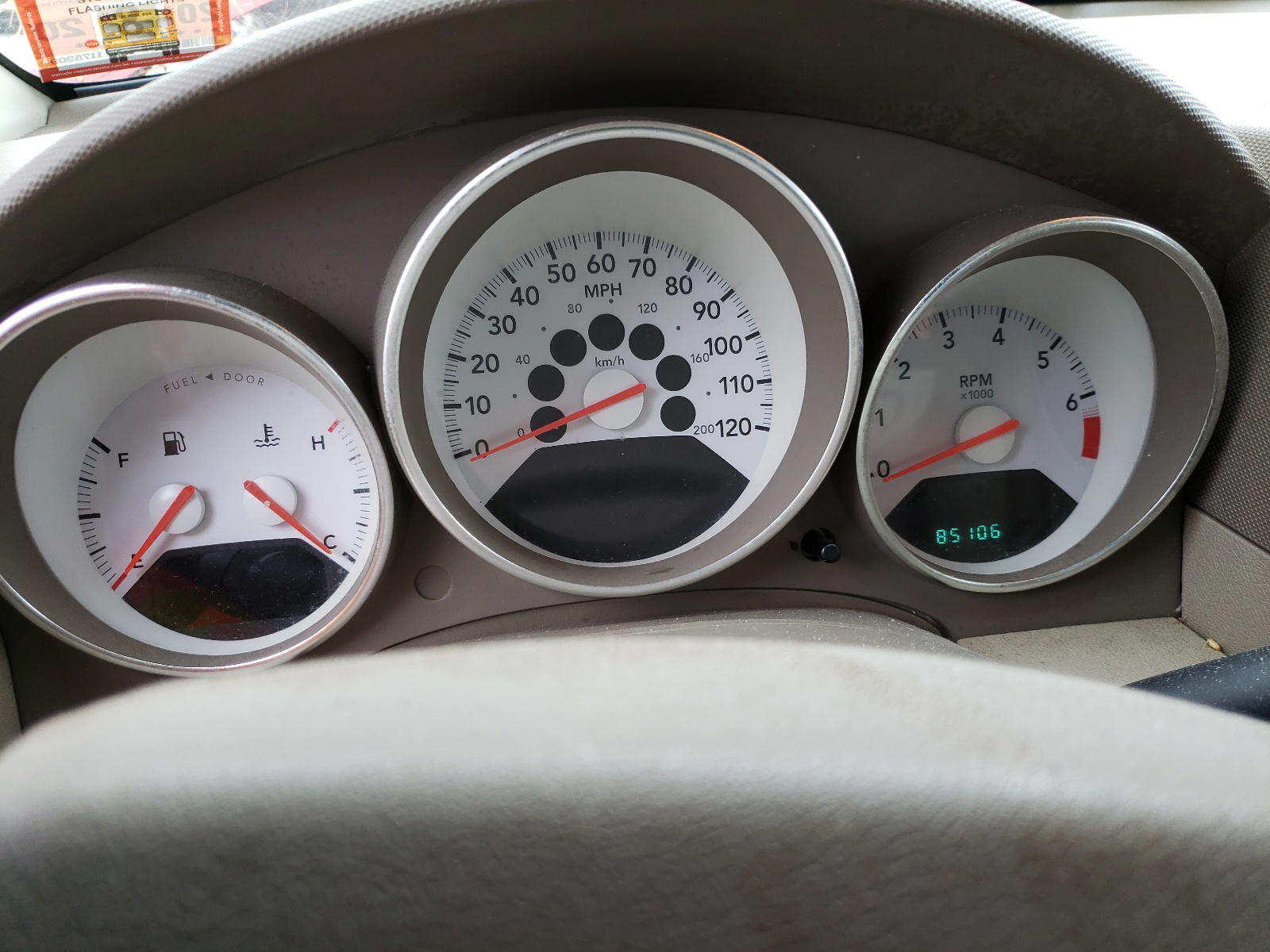 Photo 12 from auction – 2007 DODGE CALIBER R/ with VIN 1B3HE78K27D264490