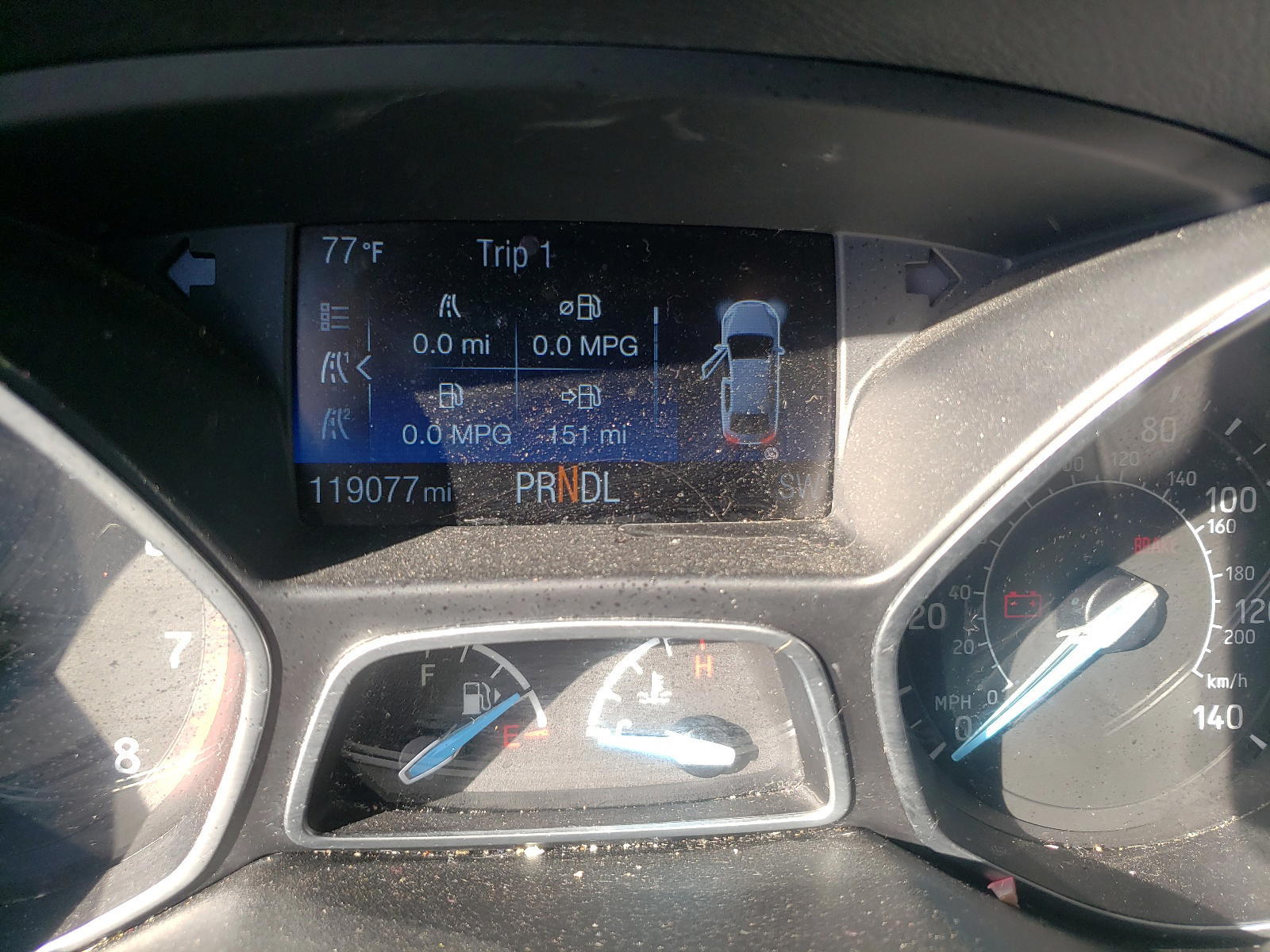 Photo 8 from auction – 2016 FORD FOCUS with VIN 1FADP3K21GL364746