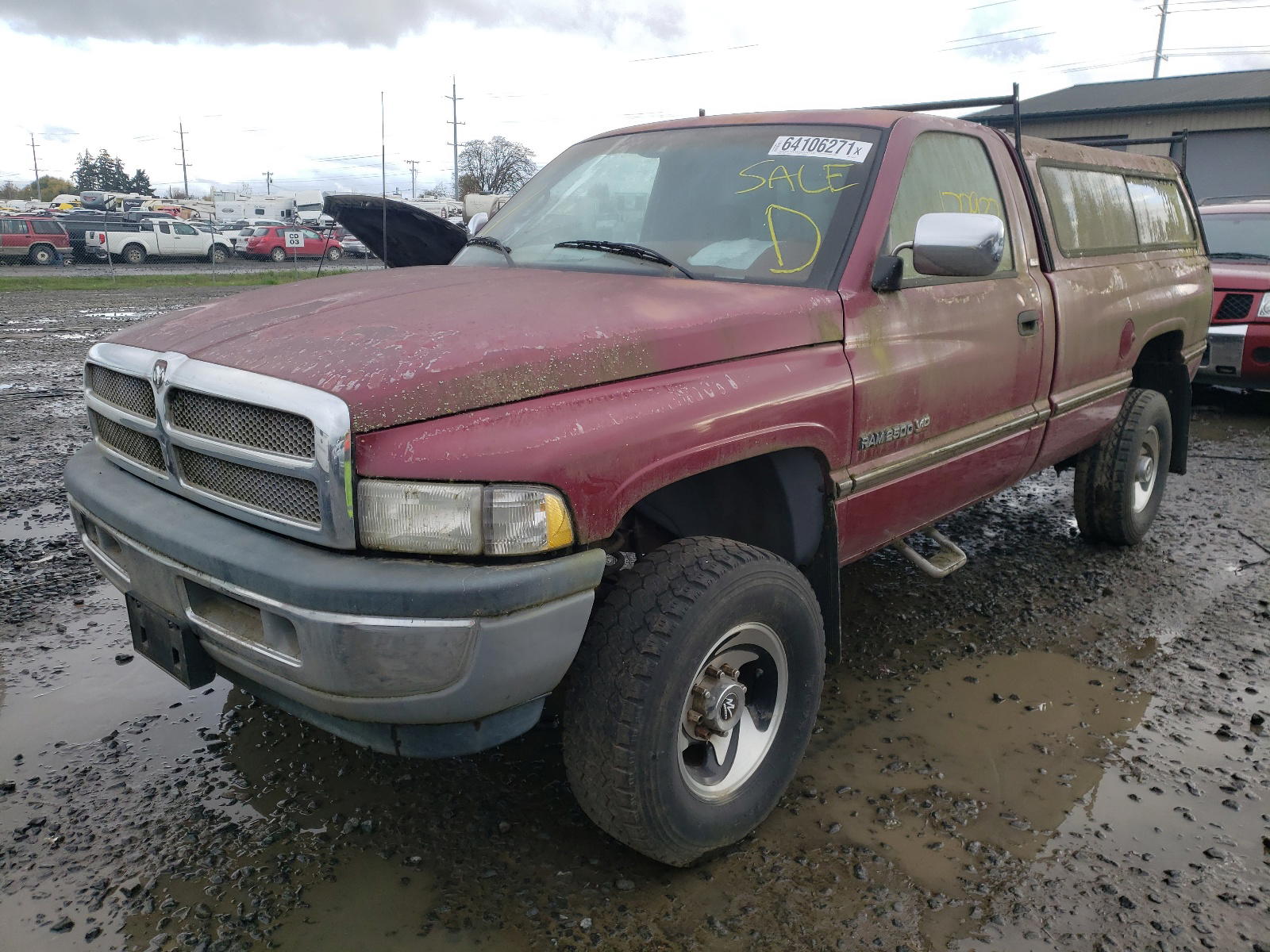 Photo 2 from auction – 1995 DODGE RAM 2500 with VIN 1B7KF26W1SS155095
