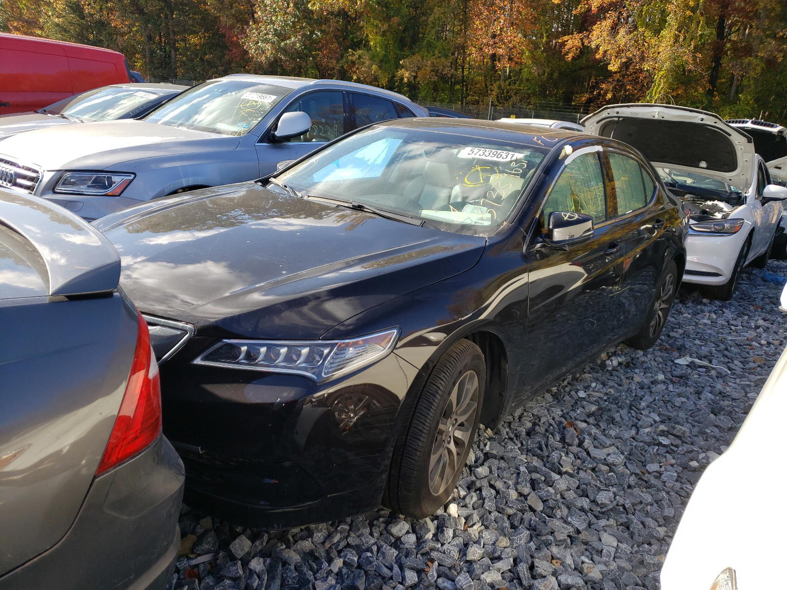 Photo 2 from auction – 2016 ACURA TLX TECH with VIN 19UUB1F55GA010730
