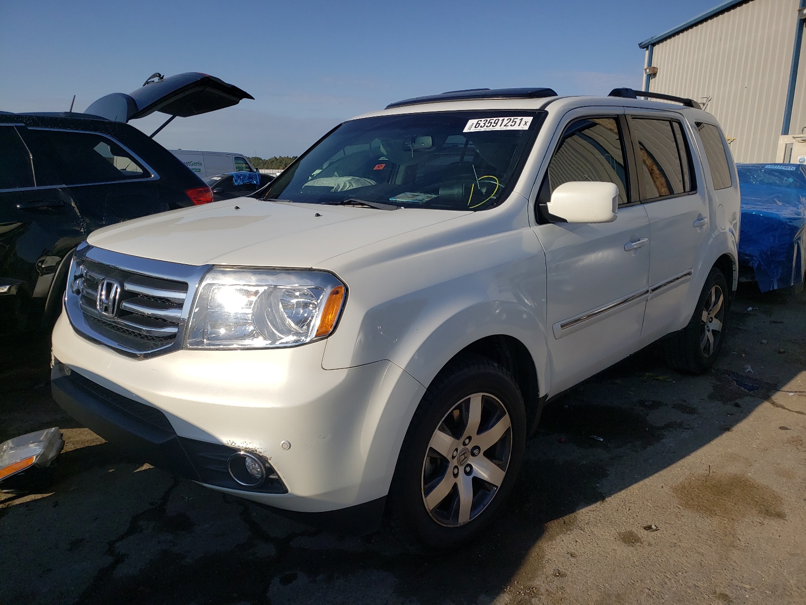 Zdjęcie 2 z aukcji – 2012 HONDA PILOT TOUR z VIN 5FNYF3H92CB042911