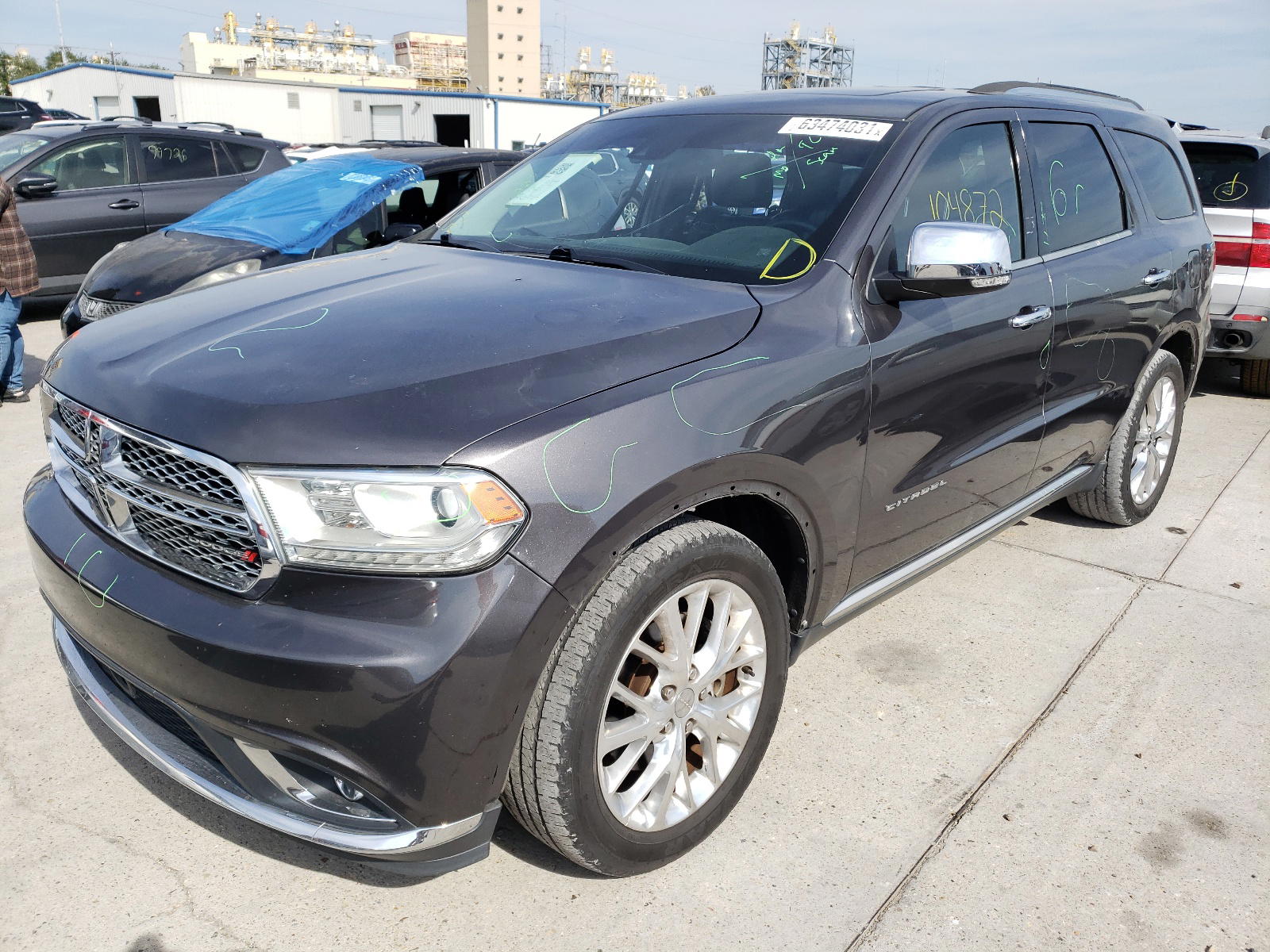 Photo 2 from auction – 2014 DODGE DURANGO CI with VIN 1C4SDHET1EC308833