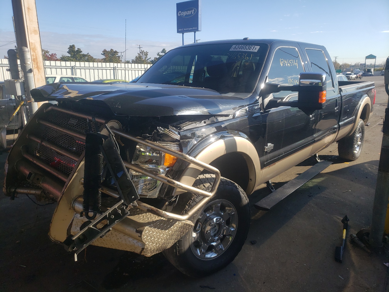 Photo 2 from auction – 2012 FORD F350 SUPER with VIN 1FT8W3BT1CEC41776