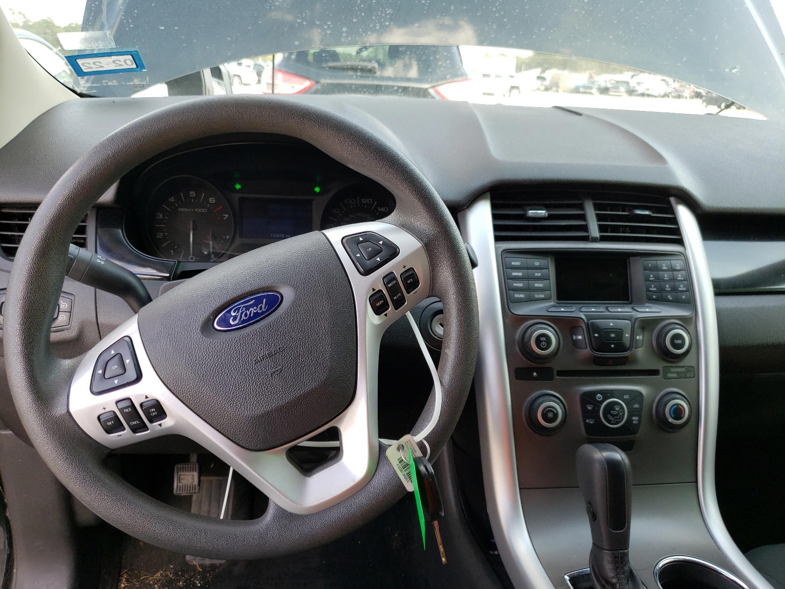 Photo 9 from auction – 2011 FORD EDGE SE with VIN 2FMDK3GC6BBB55341