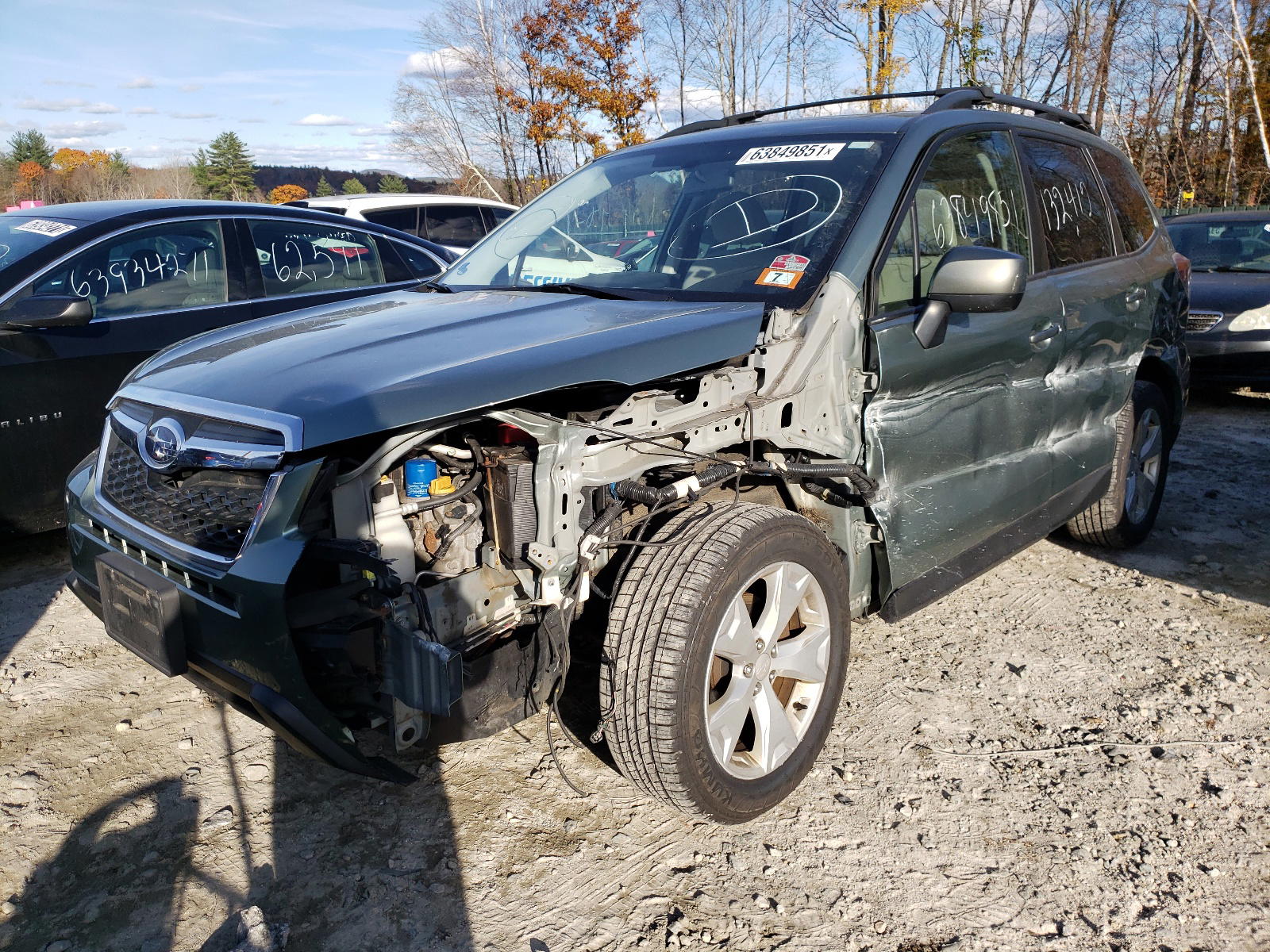 Photo 2 from auction – 2015 SUBARU FORESTER 2 with VIN JF2SJADC7FH519641