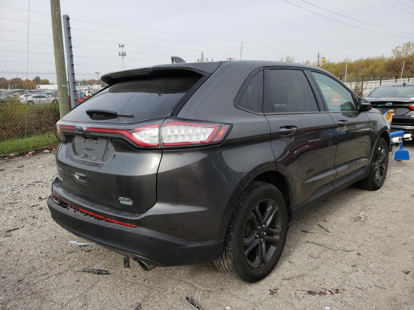 Photo 4 from auction – 2018 FORD EDGE SEL with VIN 2FMPK3J98JBC10929