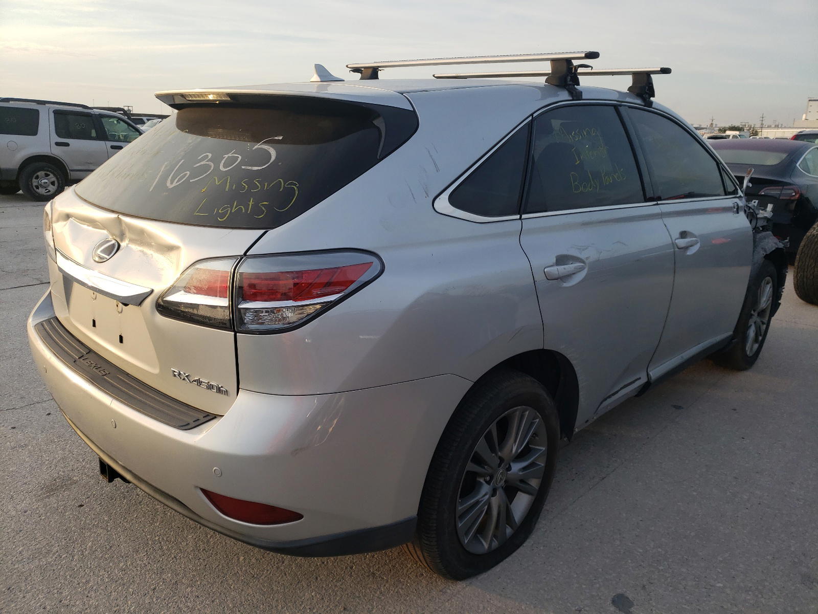 Photo 4 from auction – 2013 LEXUS RX 450 with VIN JTJZB1BA7D2007306