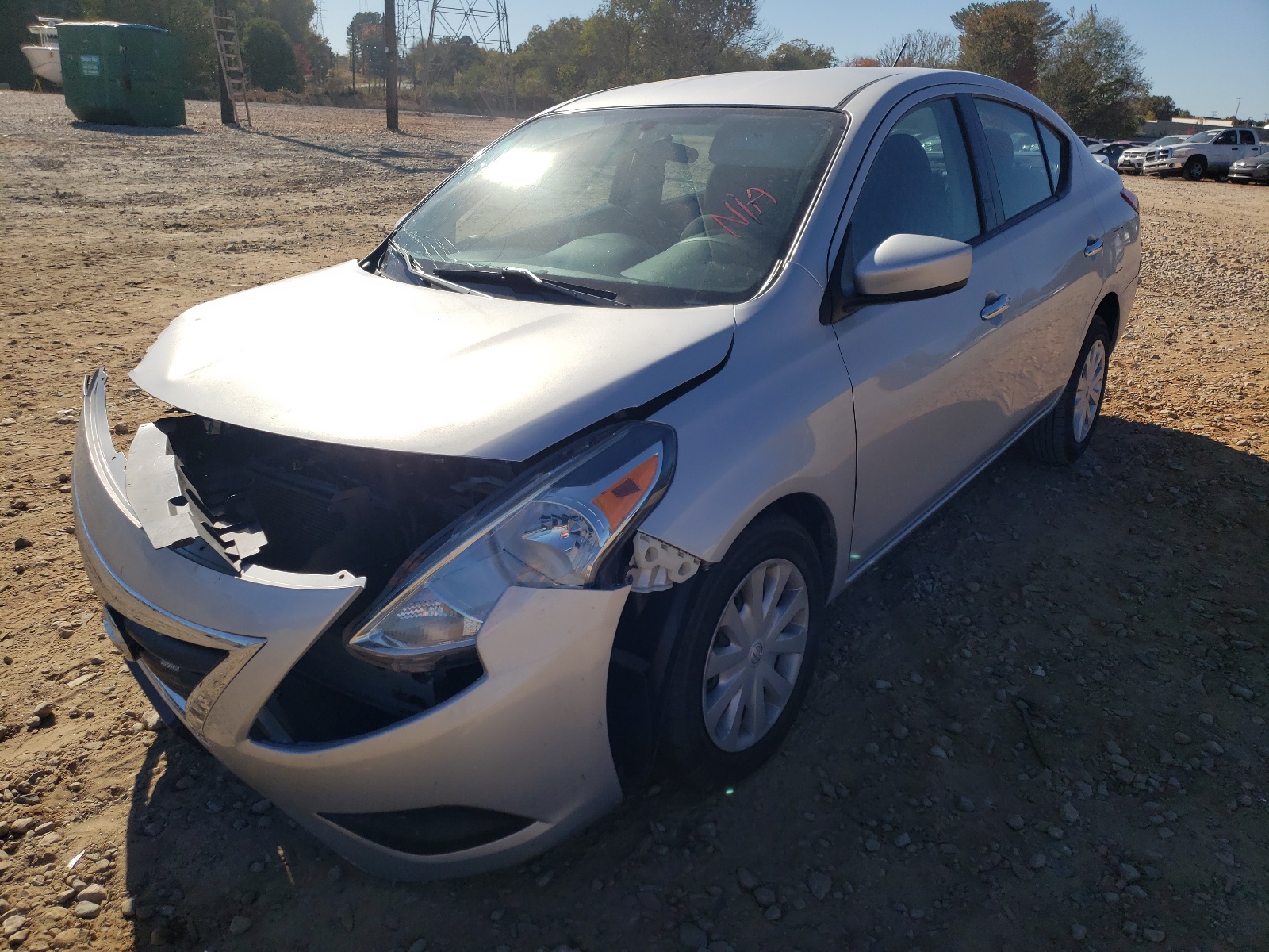 Photo 2 from auction – 2017 NISSAN VERSA S with VIN 3N1CN7AP9HL807850