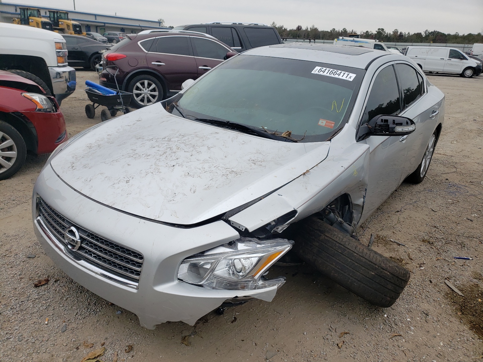 Photo 2 from auction – 2010 NISSAN MAXIMA S with VIN 1N4AA5AP6AC841708