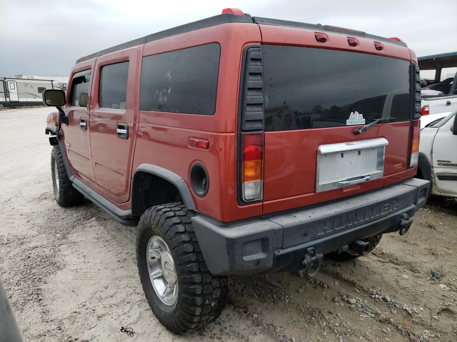 Photo 3 from auction – 2003 HUMMER H2 with VIN 5GRGN23U93H122094