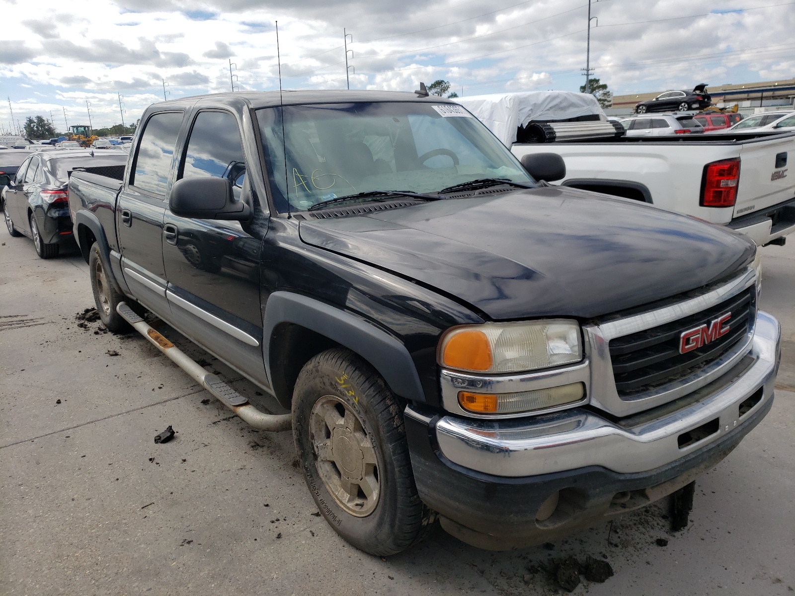 GMC NEW SIERRA 2006 with VIN 2GTEK13T161223074 - Photo from auction