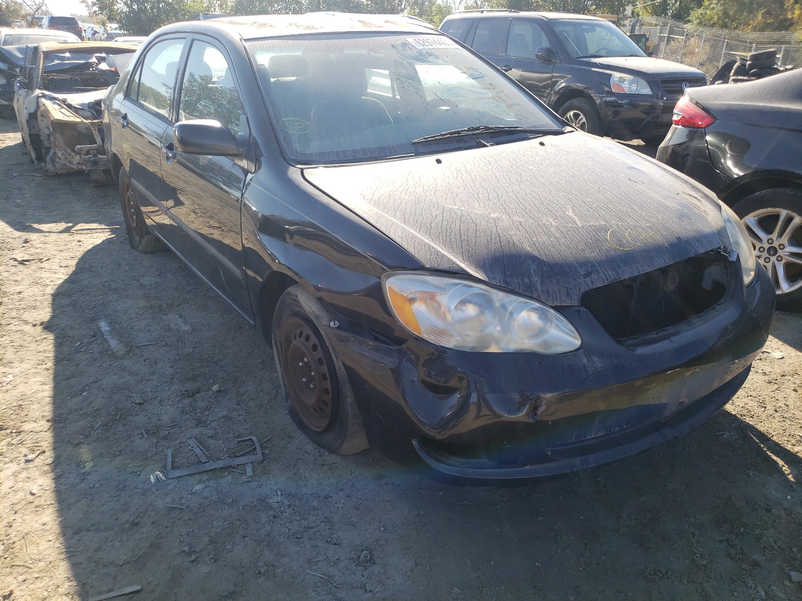 TOYOTA COROLLA CE 2005 with VIN 1NXBR32E55Z503303 - Photo from auction