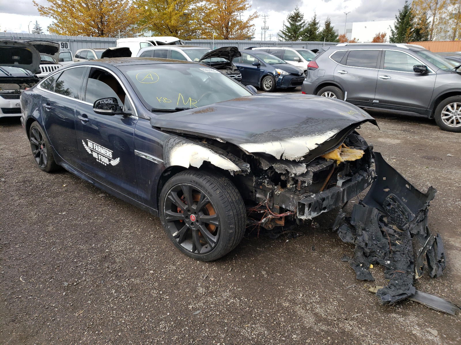 JAGUAR XJ 2016 with VIN SAJXJ1CD5G8W02857 - Photo from auction