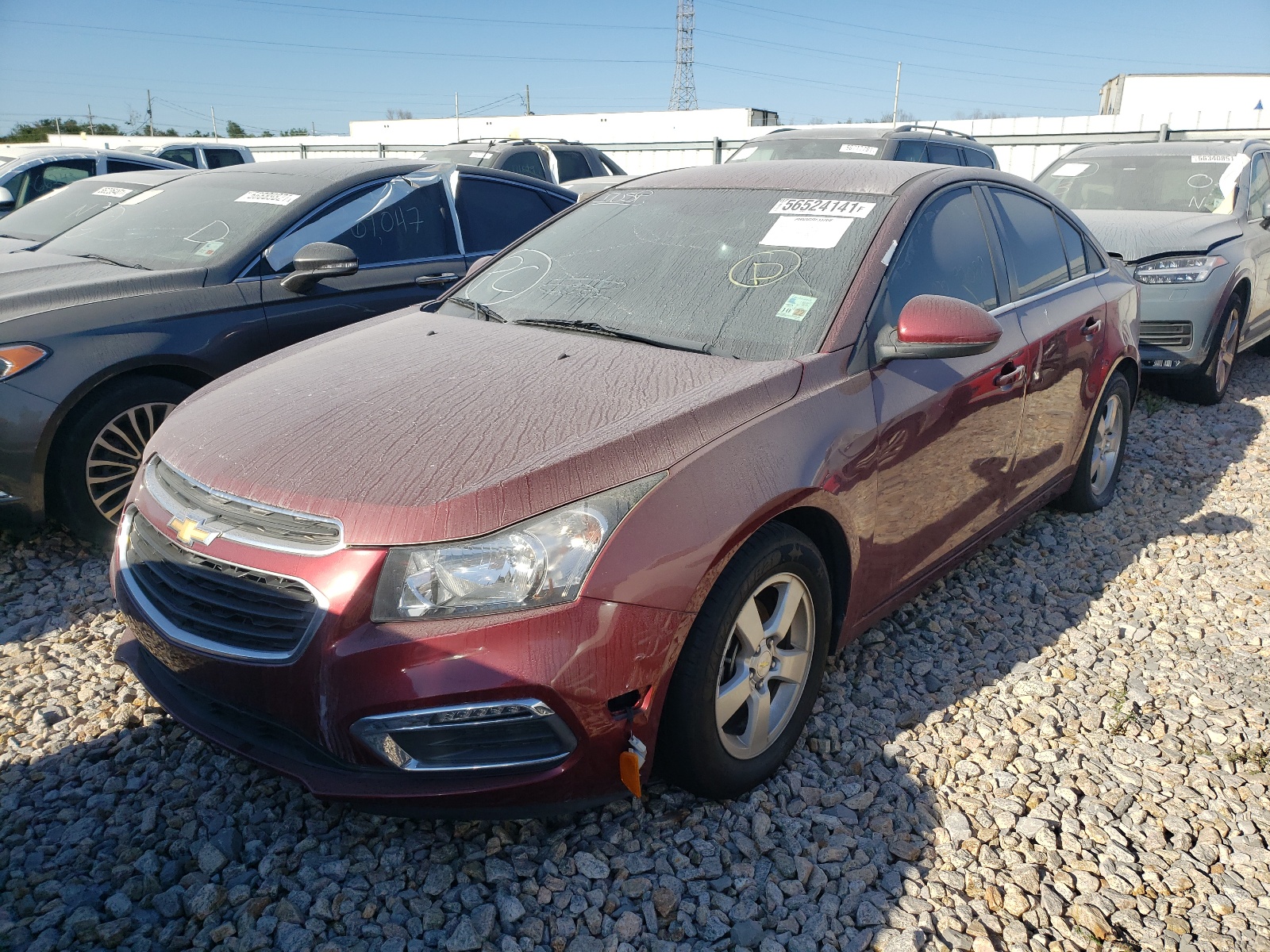 Photo 2 from auction – 2015 CHEVROLET CRUZE LT with VIN 1G1PC5SB2F7140819