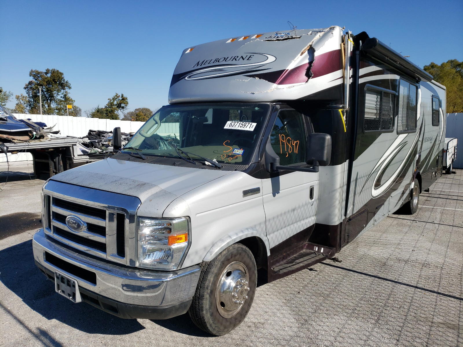 Photo 2 from auction – 2008 FORD ECONOLINE with VIN 1FDXE45S98DB13513