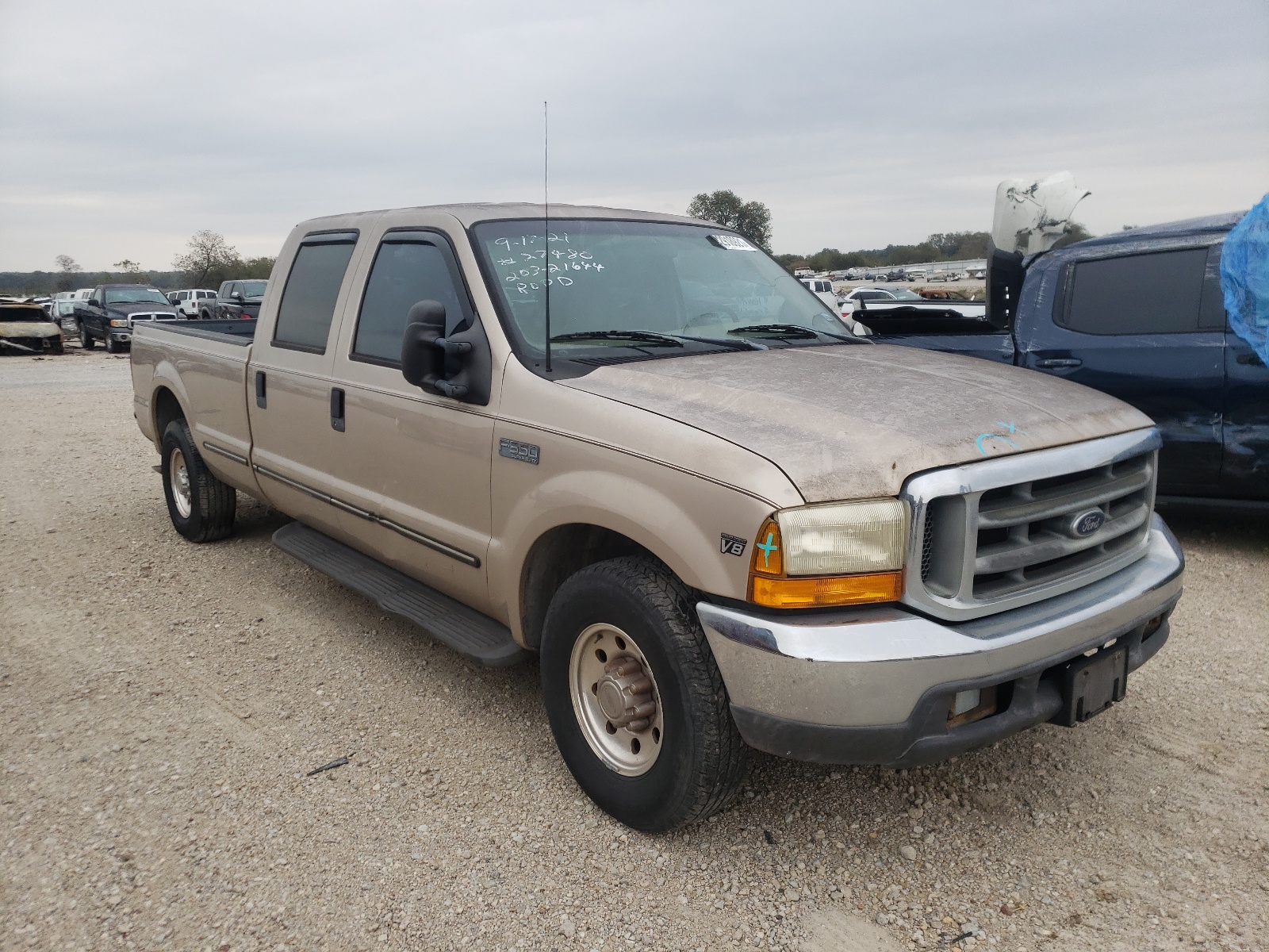 FORD F350 1999 with VIN 1FTSW30F2XEA58153 - Photo from auction
