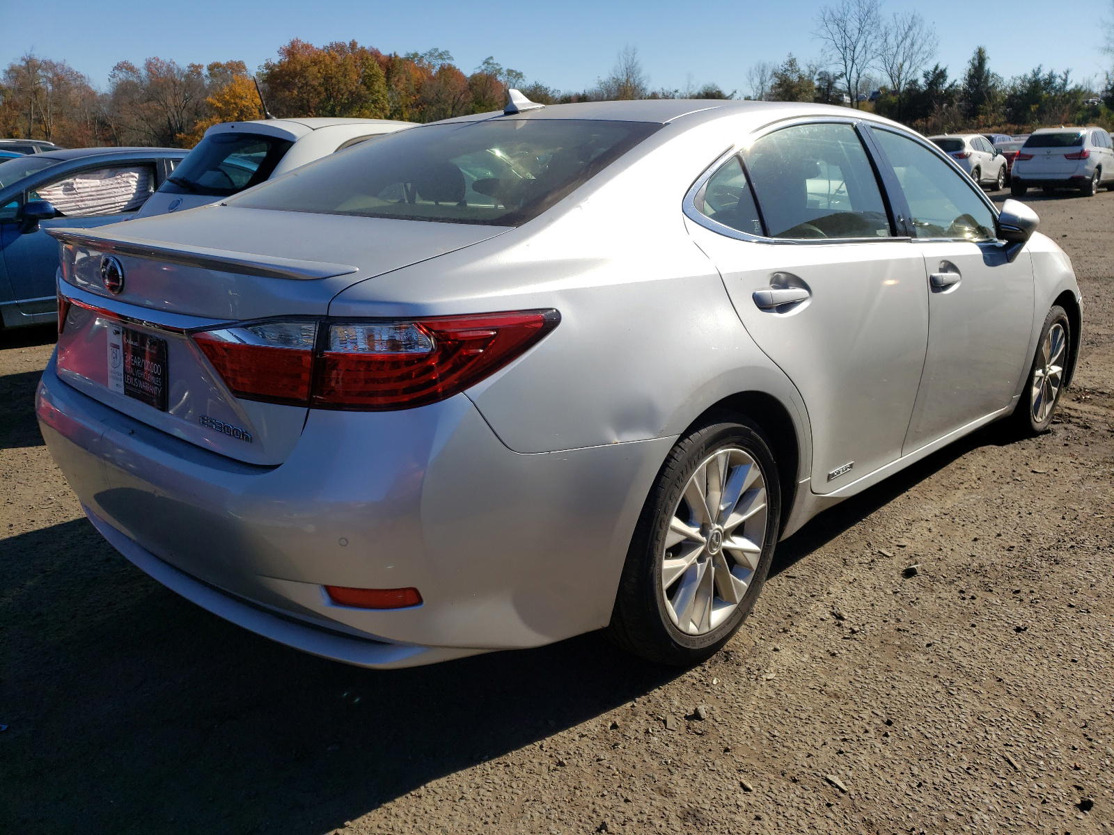 Photo 4 from auction – 2013 LEXUS ES 300H with VIN JTHBW1GG4D2008725