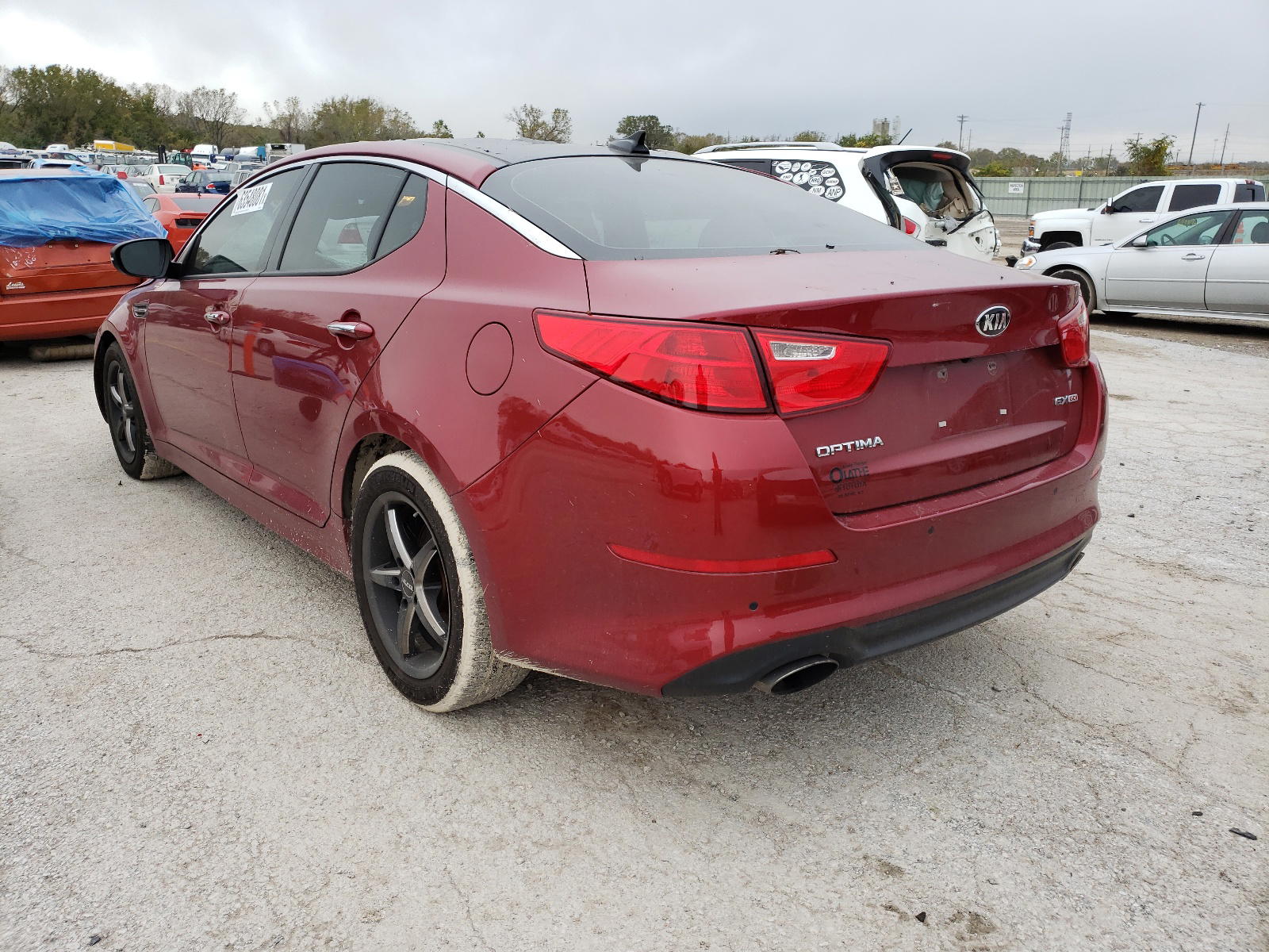 Photo 3 from auction – 2015 KIA OPTIMA EX with VIN 5XXGN4A71FG501067