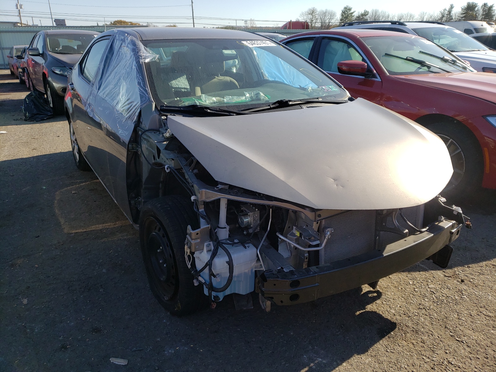 TOYOTA COROLLA L 2016 with VIN 2T1BURHE0GC524086 - Photo from auction