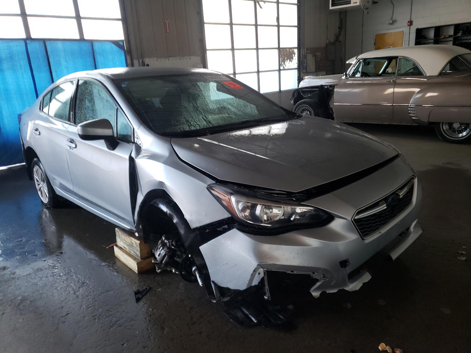 SUBARU IMPREZA PR 2018 with VIN 4S3GKAB67J3620697 - Photo from auction