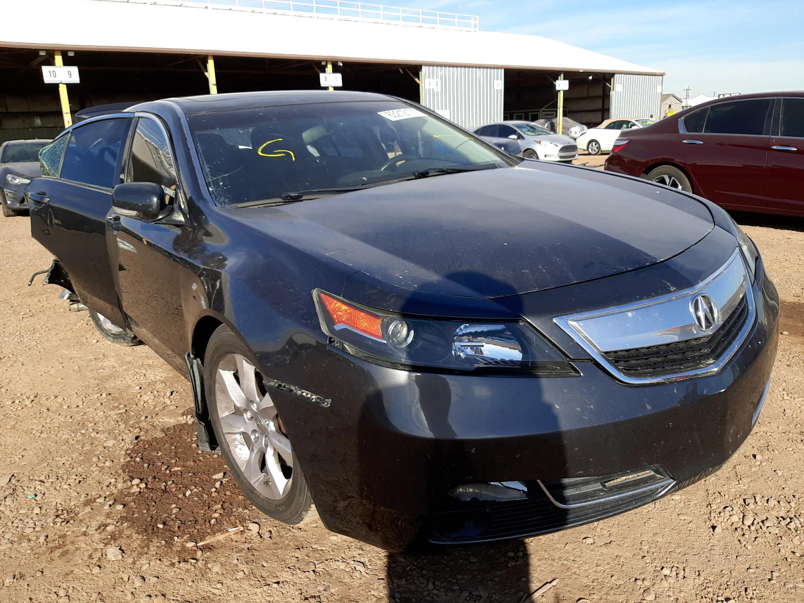ACURA TL TECH 2013 with VIN 19UUA8F58DA005061 - Photo from auction