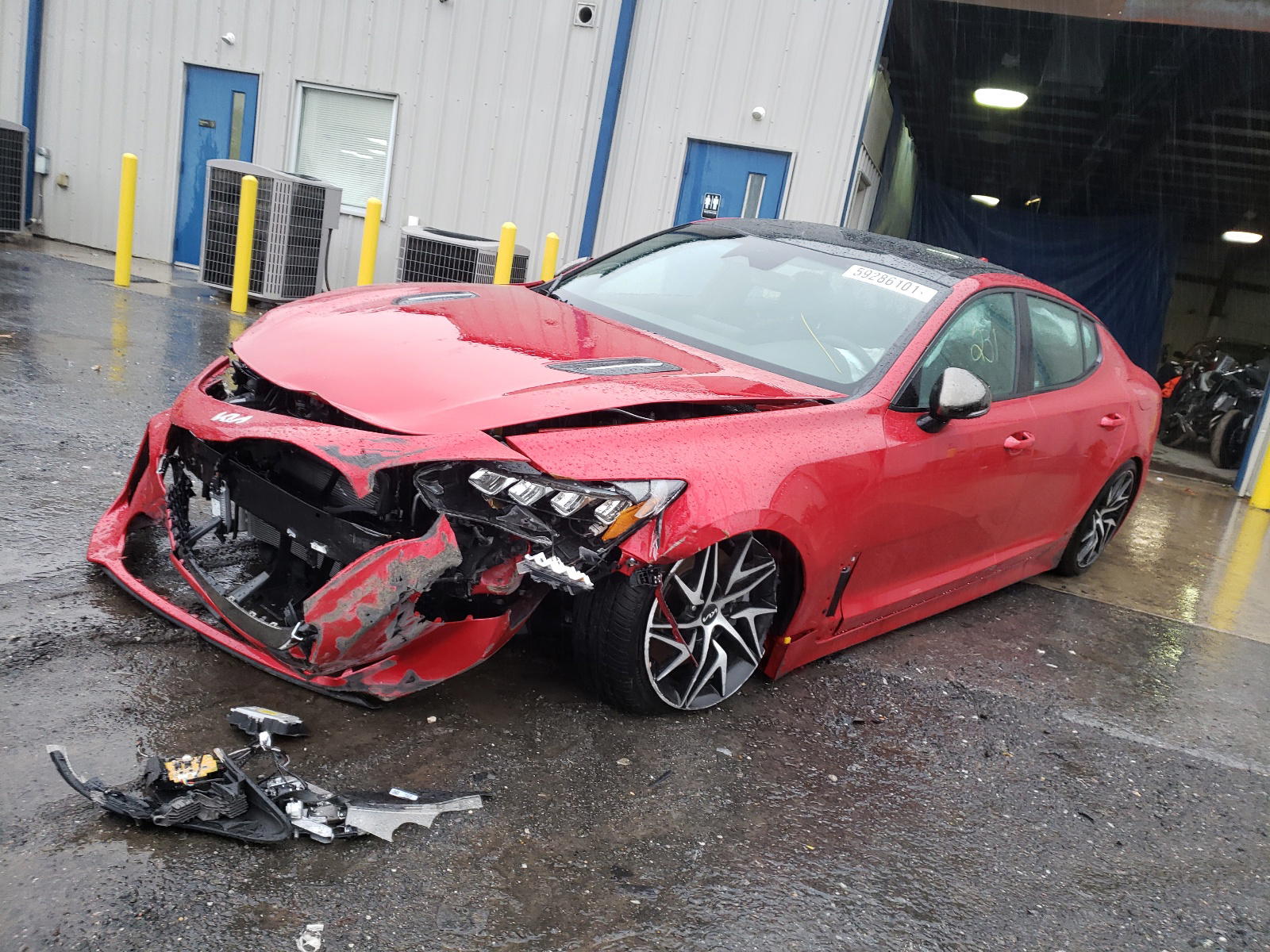 Photo 2 from auction – 2022 KIA STINGER GT with VIN KNAE35LD2N6107769