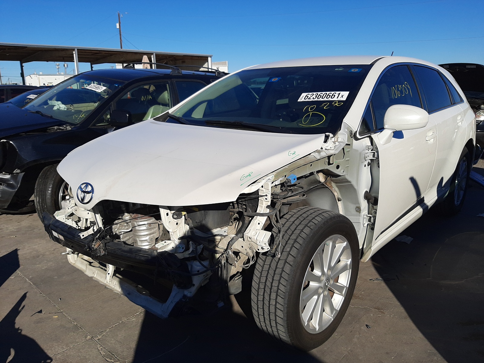 Photo 2 from auction – 2012 TOYOTA VENZA LE with VIN 4T3ZA3BB2CU062391