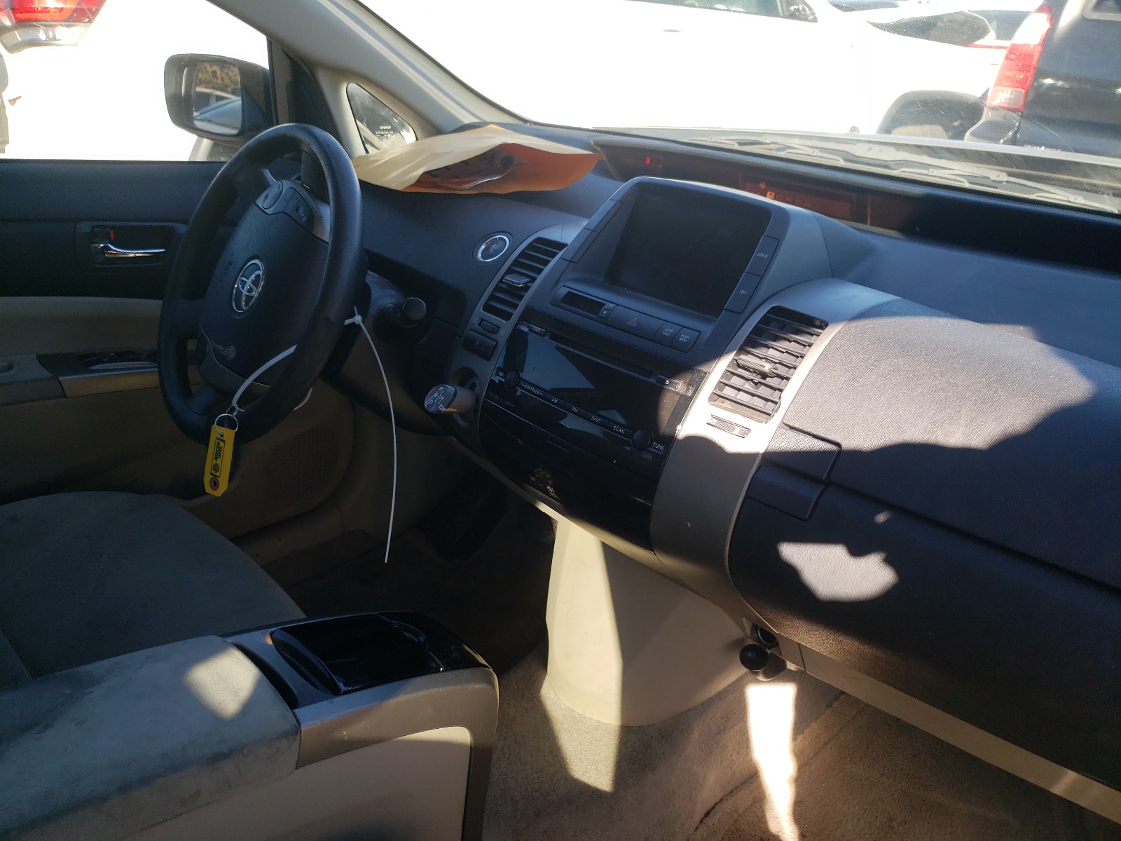 Photo 9 from auction – 2008 TOYOTA PRIUS with VIN JTDKB20U583373059