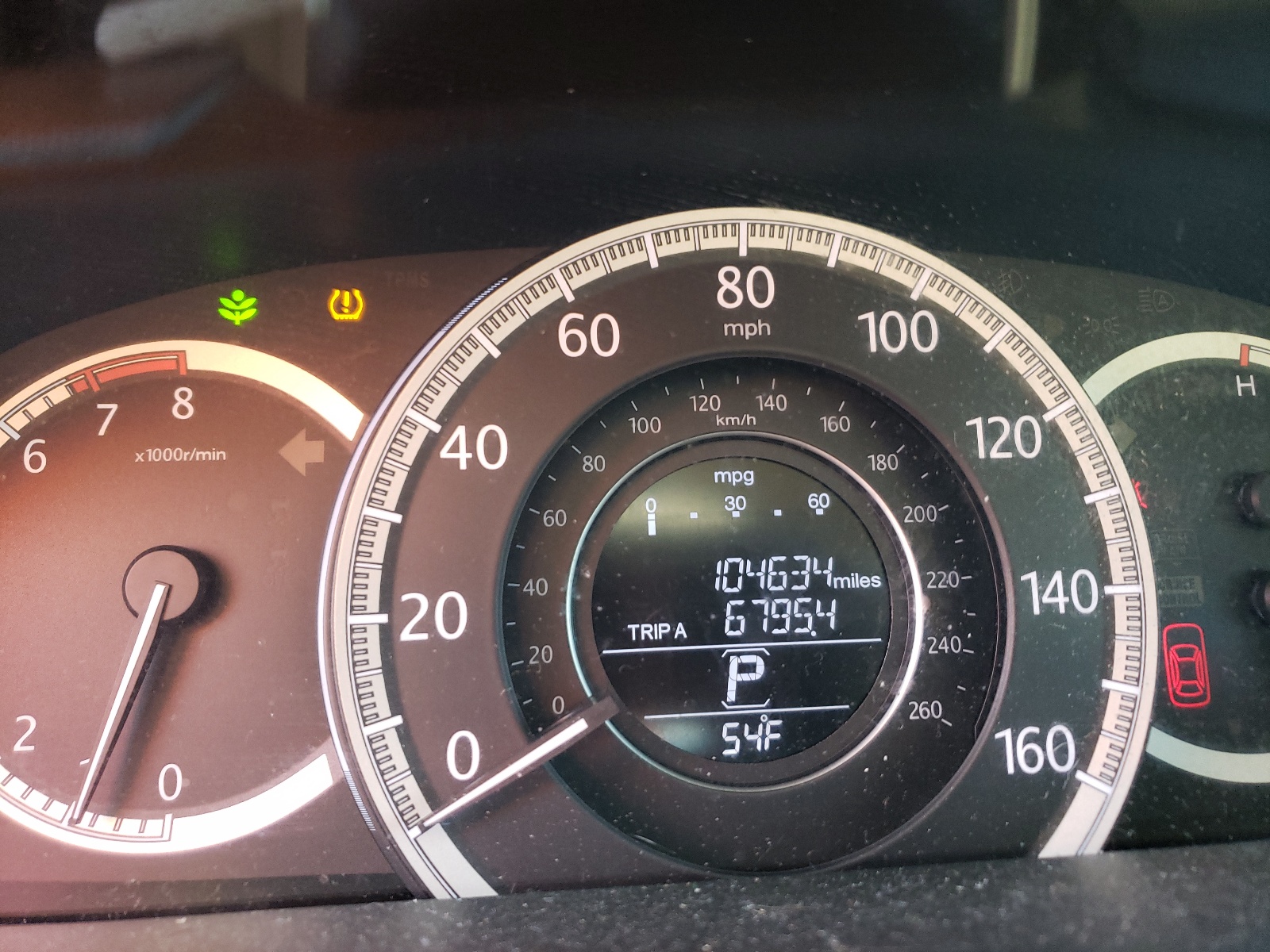 Photo 8 from auction – 2014 HONDA ACCORD LX with VIN 1HGCR2F33EA154785
