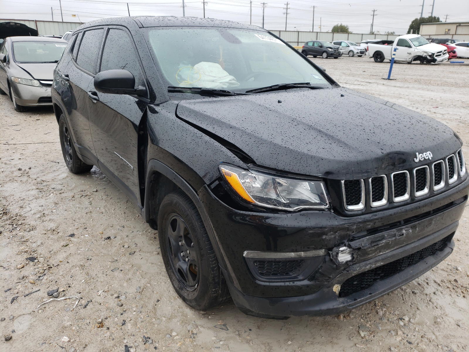 JEEP COMPASS SP 2020 with VIN 3C4NJCAB6LT166616 - Photo from auction