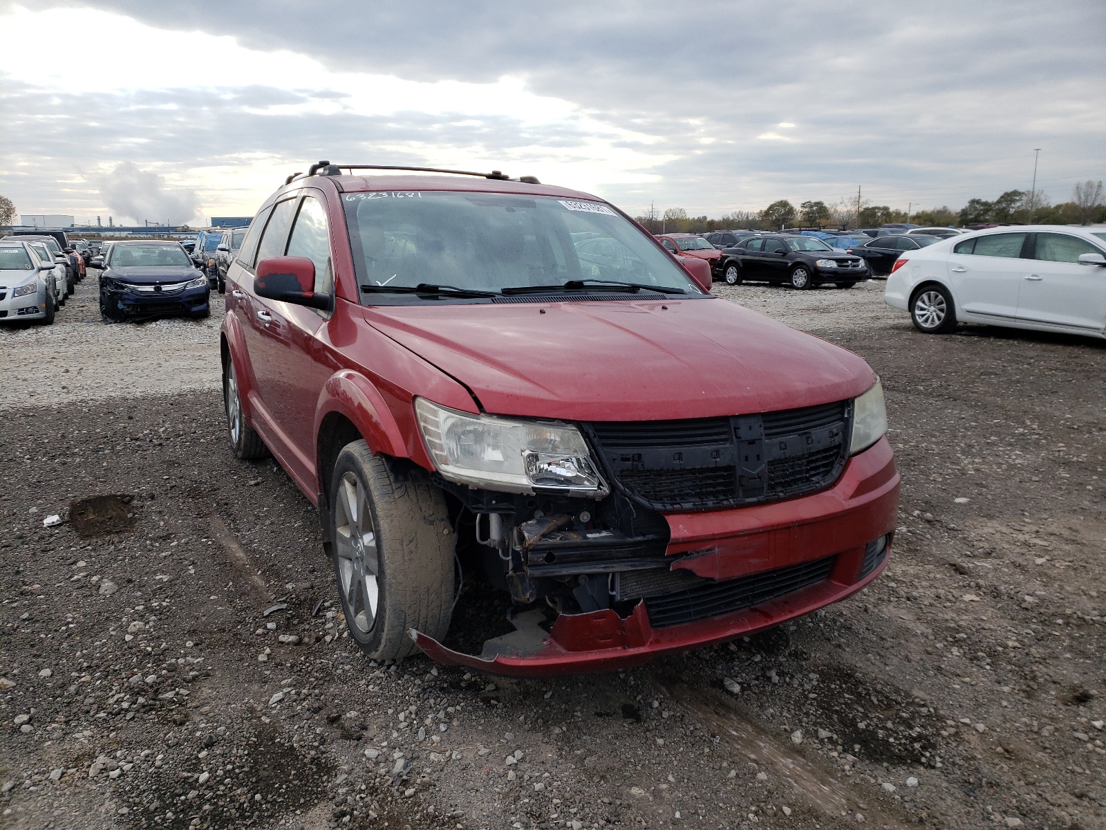 DODGE JOURNEY R/ 2009 with VIN 3D4GH67V59T191803 - Photo from auction