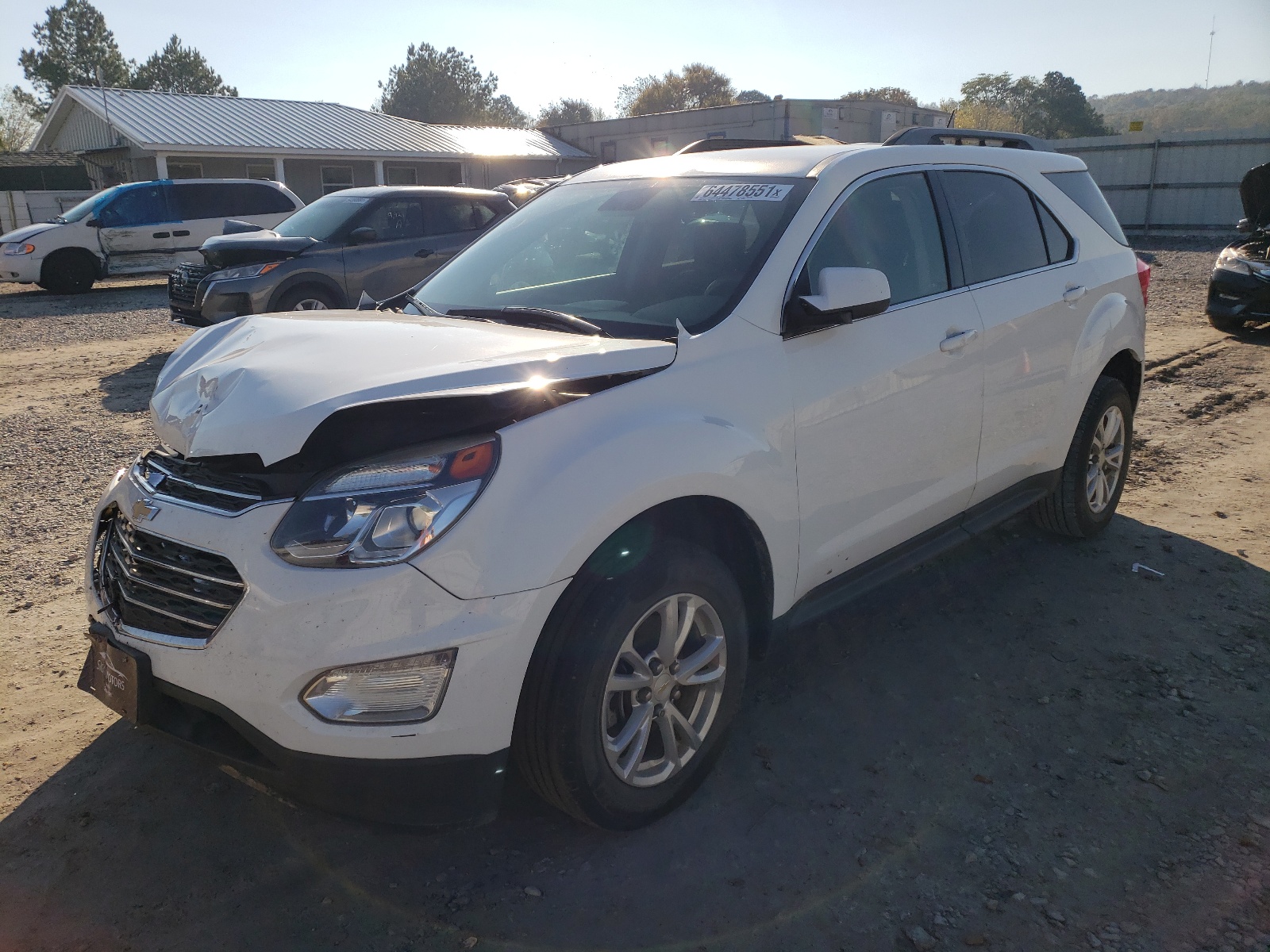 Photo 2 from auction – 2017 CHEVROLET EQUINOX LT with VIN 2GNALCEK8H1616639