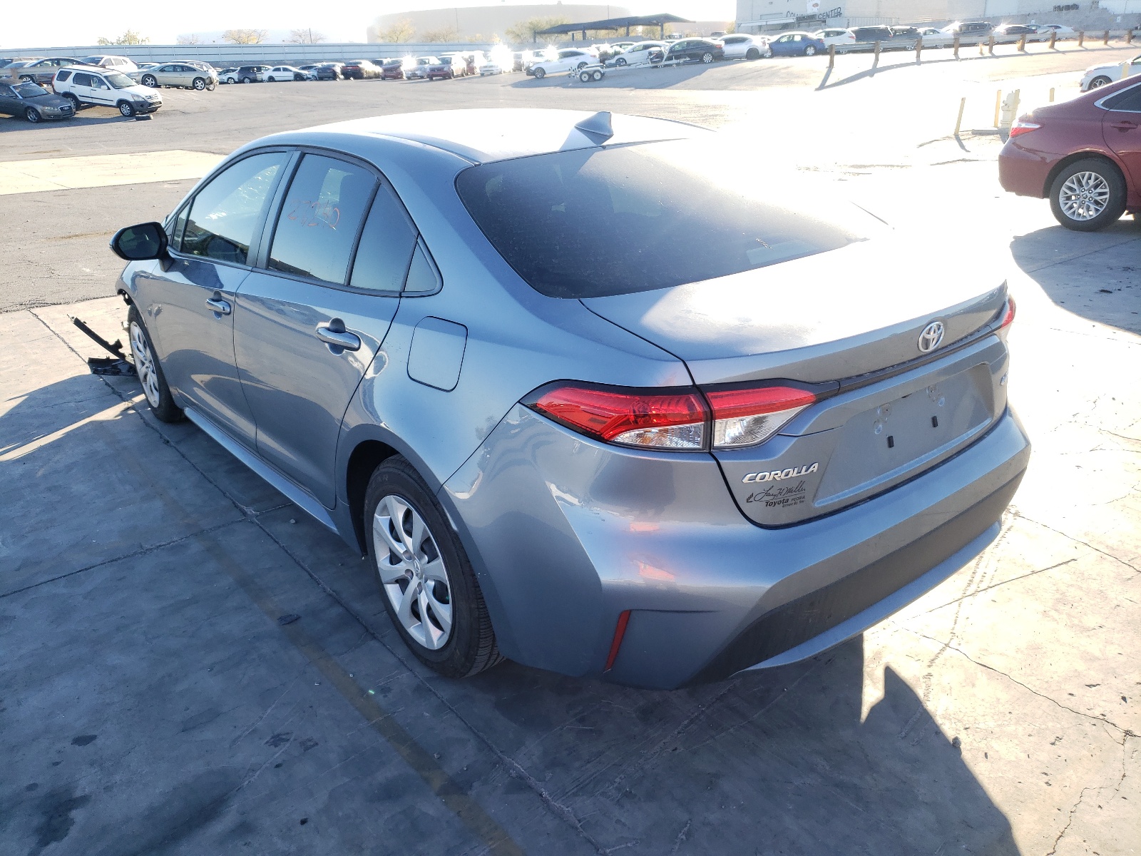 Photo 3 from auction – 2020 TOYOTA COROLLA LE with VIN JTDEPRAEXLJ105532