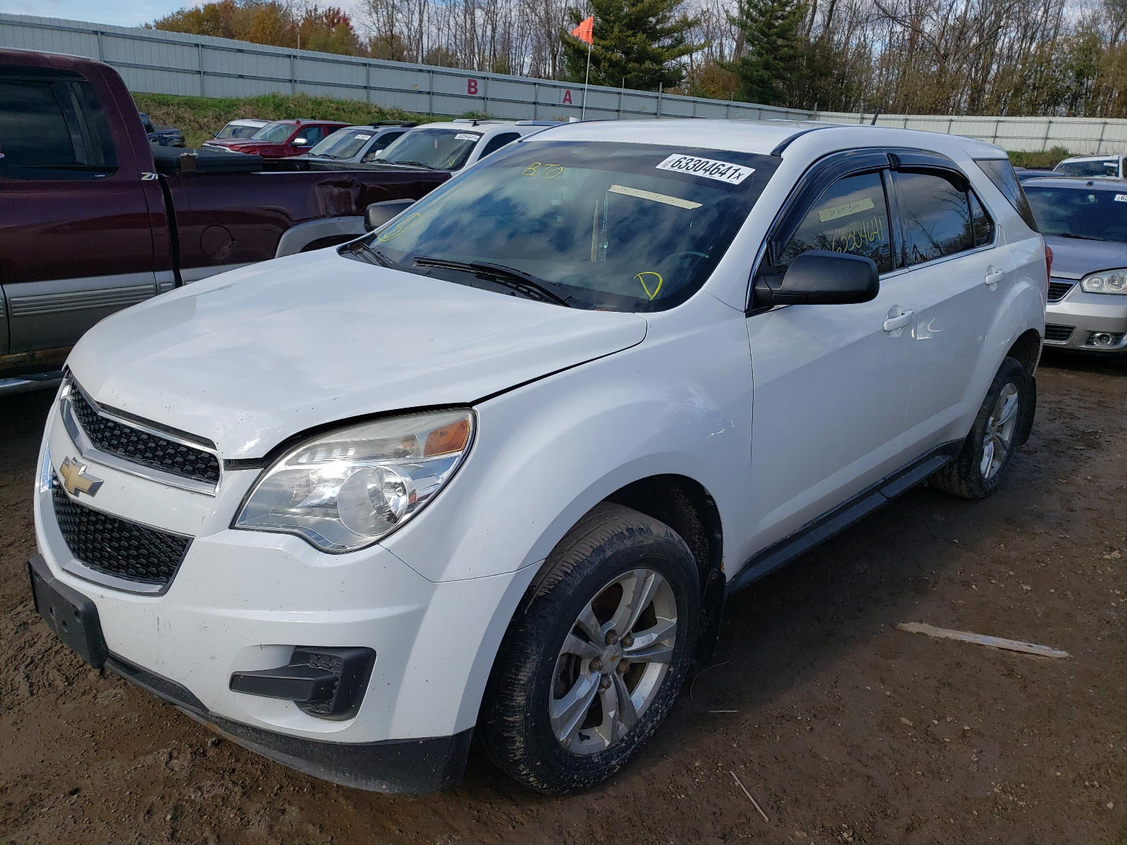 Photo 2 from auction – 2011 CHEVROLET EQUINOX LS with VIN 2CNFLCEC4B6399328