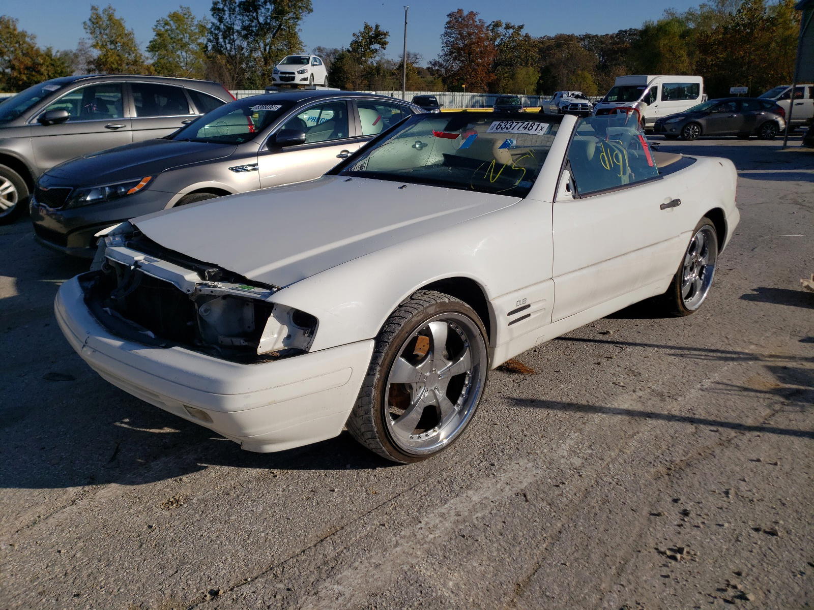 Photo 2 from auction – 1997 MERCEDES-BENZ SL 320 with VIN WDBFA63F5VF144141