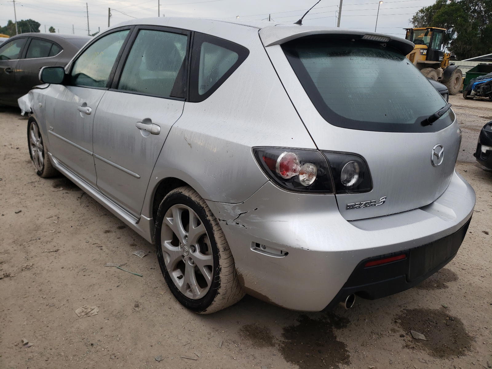 Photo 3 from auction – 2008 MAZDA 3 HATCHBAC with VIN JM1BK343681827306