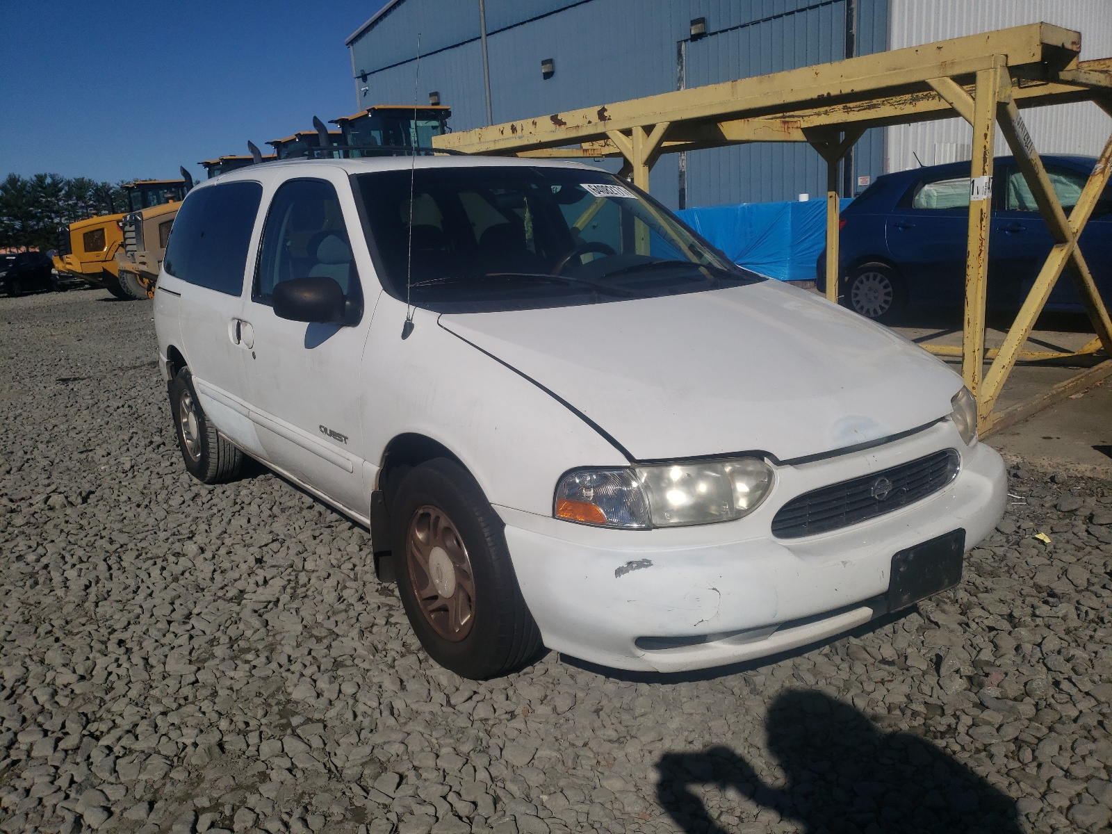 NISSAN QUEST SE 2000 with VIN 4N2XN11T9YD841394 - Photo from auction