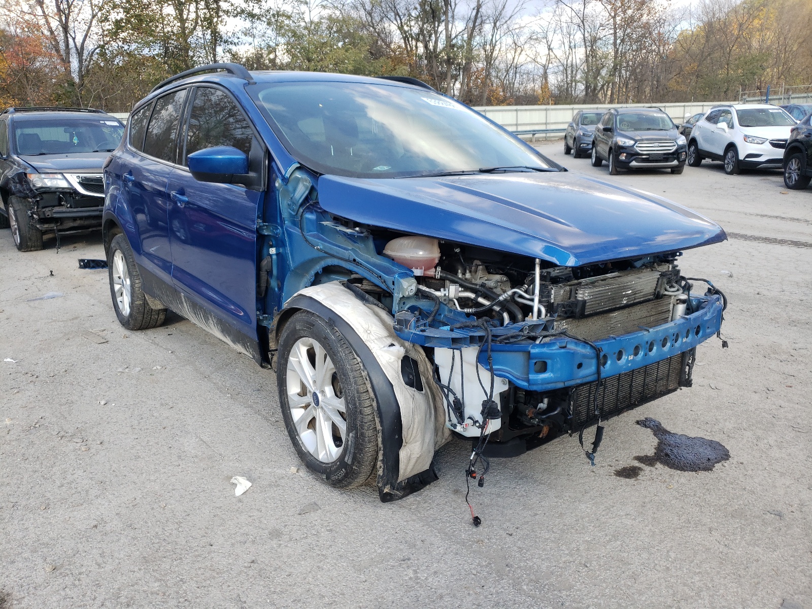 Photo 1 from auction – 2018 FORD ESCAPE SE with VIN 1FMCU9GDXJUC05135