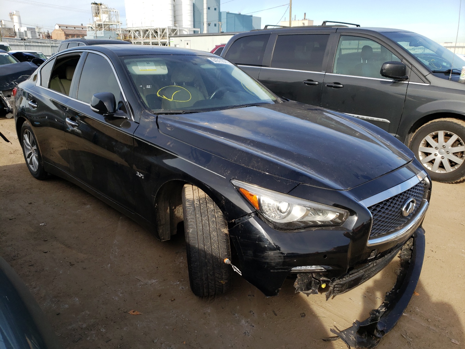 Photo 1 from auction – 2016 INFINITI Q50 PREMIU with VIN JN1EV7AP3GM305090