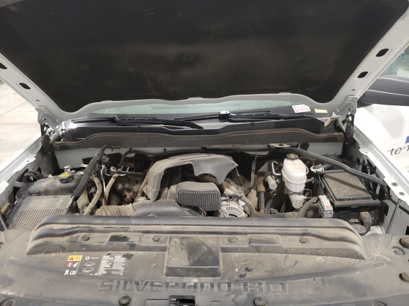 Photo 7 from auction – 2019 CHEVROLET SILVERADO with VIN 1GC1KSEG1KF267485