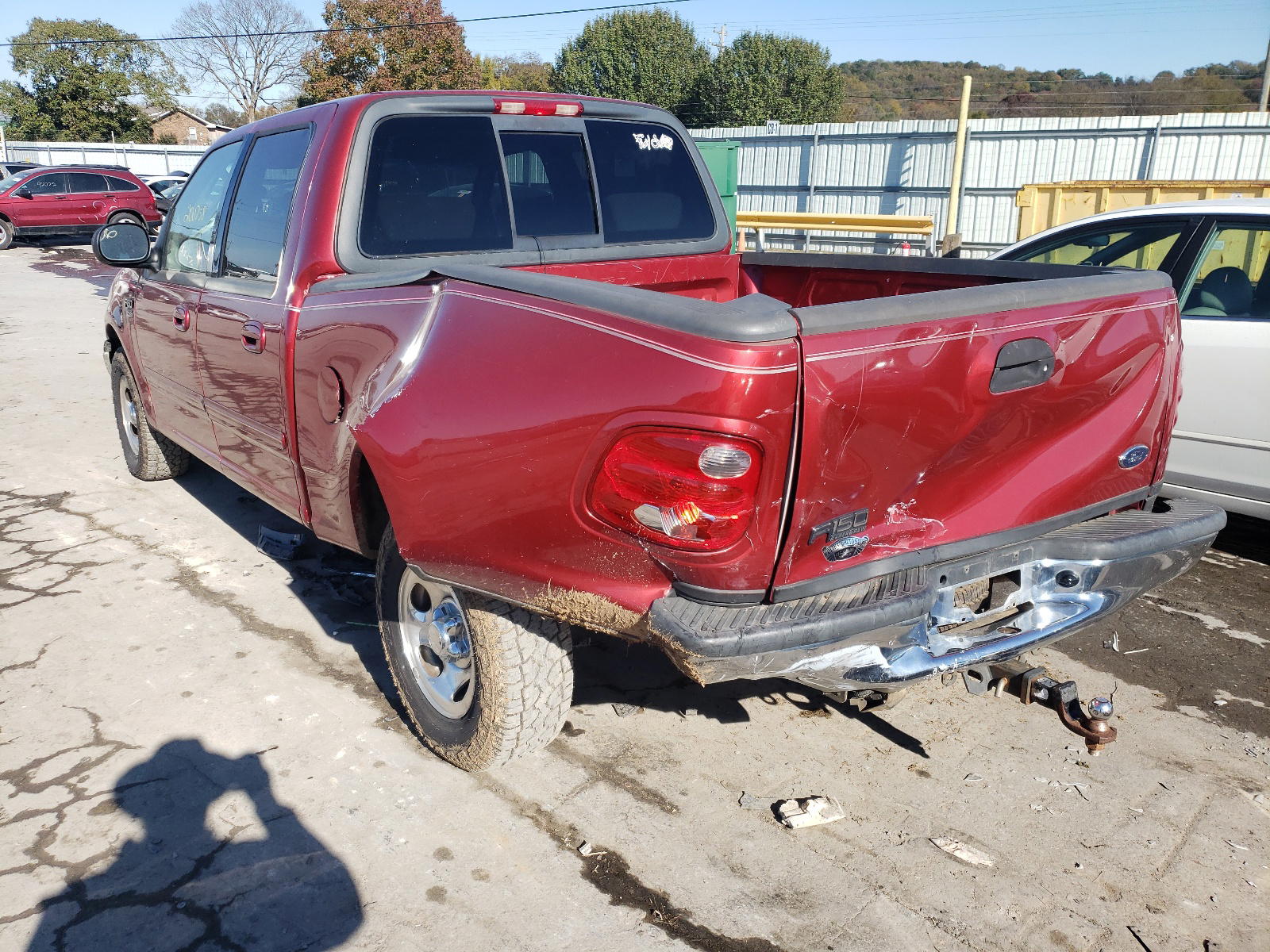Photo 3 from auction – 2003 FORD F150 SUPER with VIN 1FTRW07623KD87501