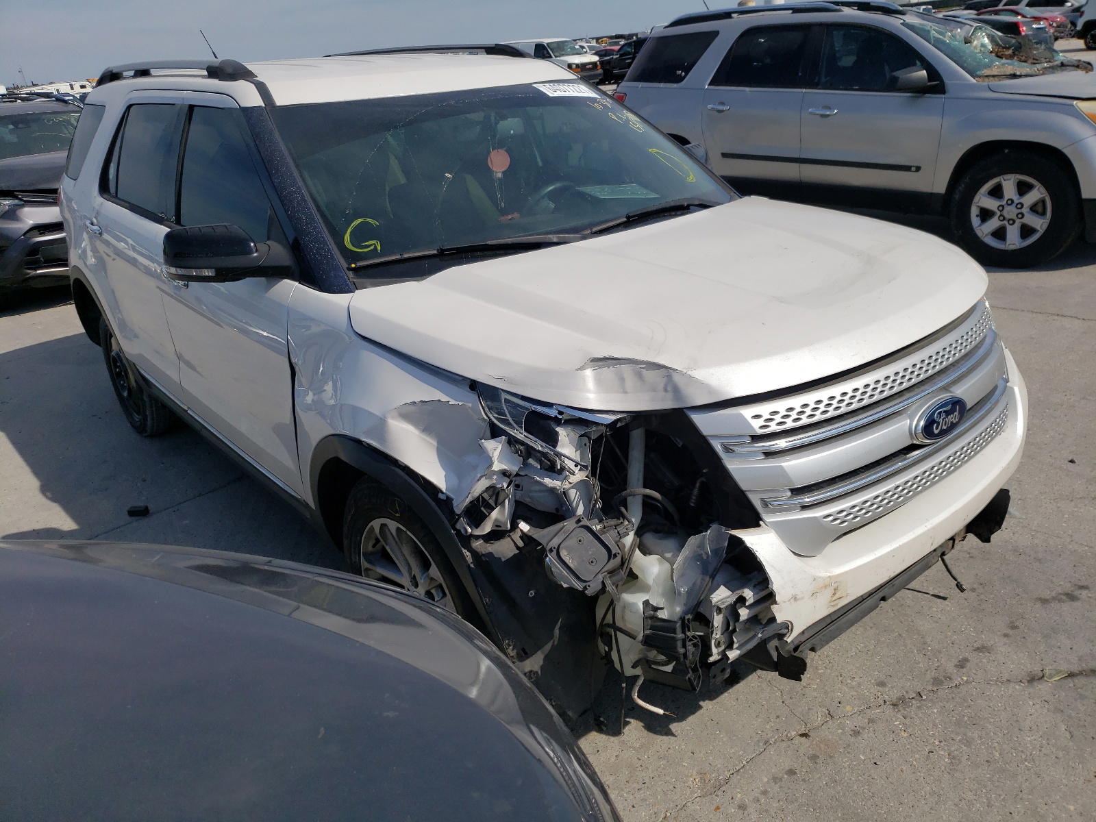 FORD EXPLORER X 2015 with VIN 1FM5K7D80FGB07182 - Photo from auction
