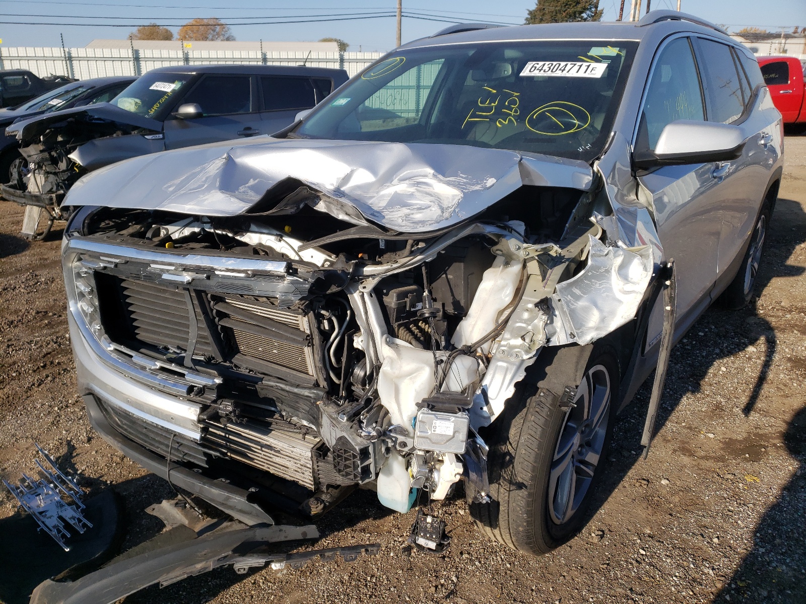 Photo 9 from auction – 2019 GMC TERRAIN SL with VIN 3GKALPEV6KL241046