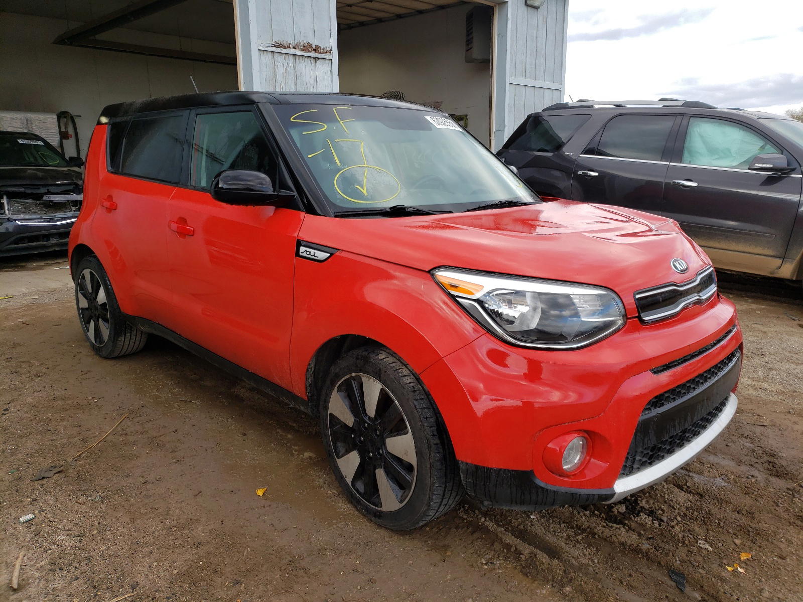 KIA SOUL + 2017 with VIN KNDJP3A51H7436337 - Photo from auction