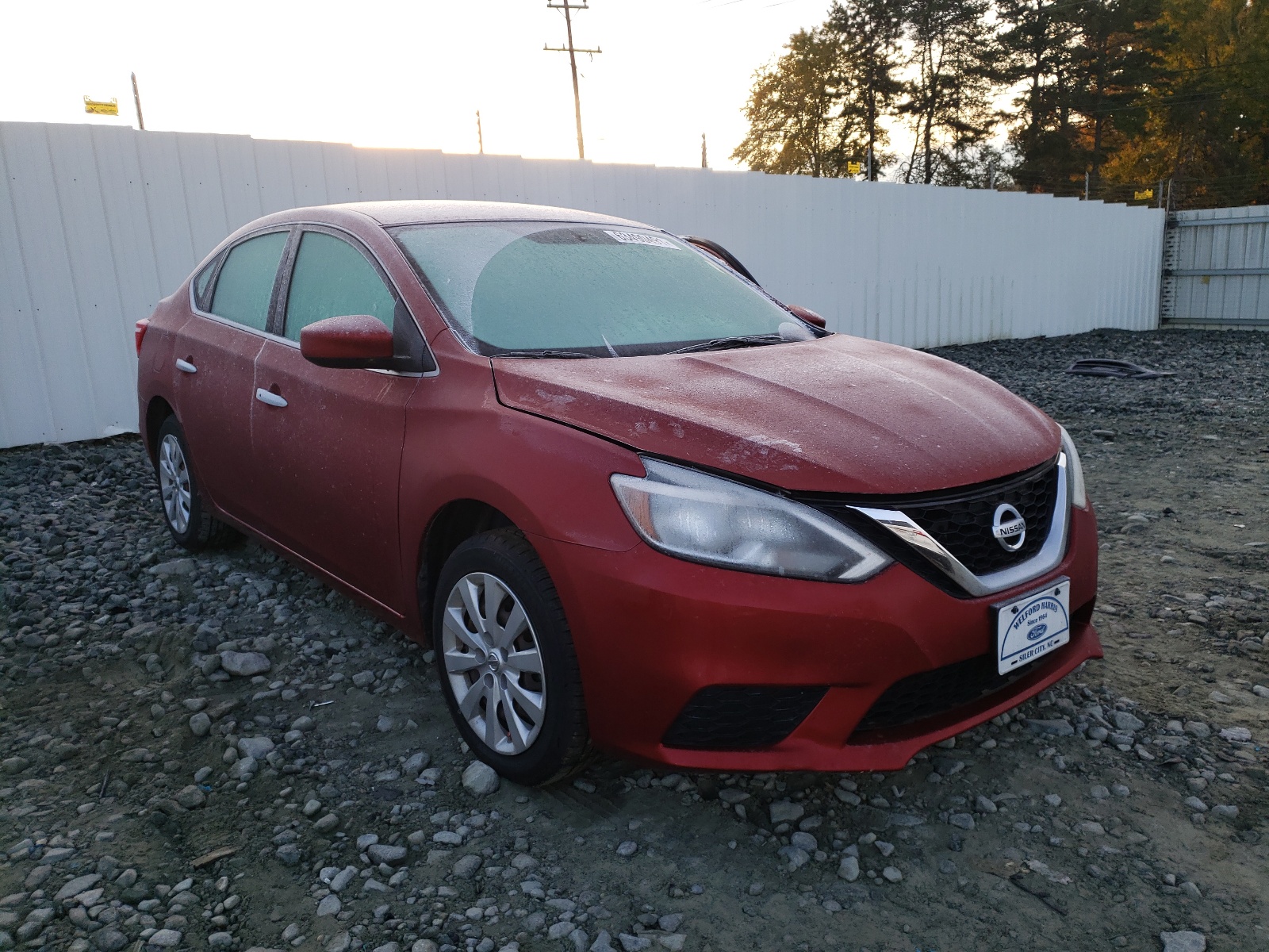 Photo 1 from auction – 2017 NISSAN SENTRA S with VIN 3N1AB7AP9HY231809
