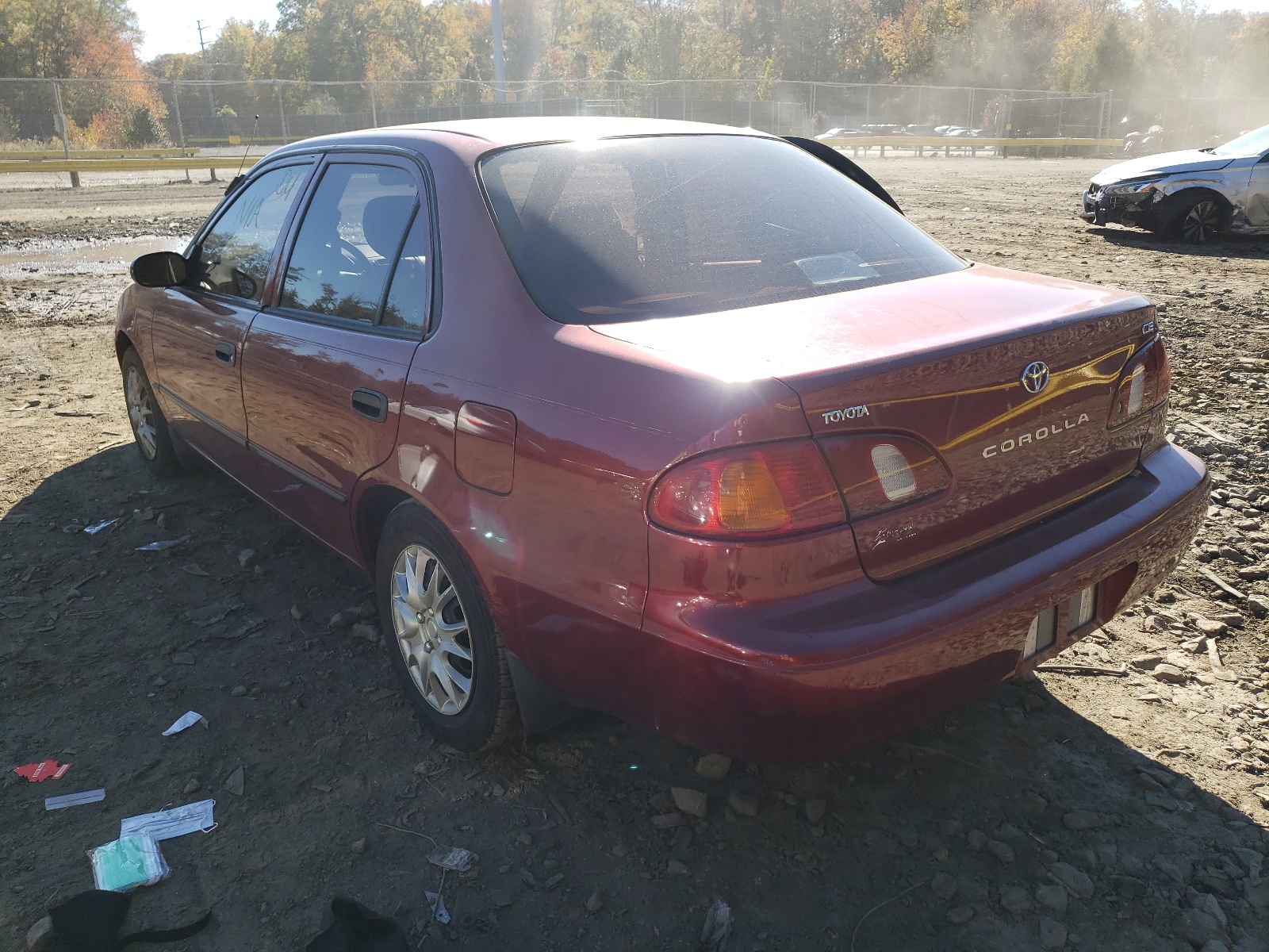 Photo 3 from auction – 1999 TOYOTA COROLLA VE with VIN 2T1BR12E7XC159661