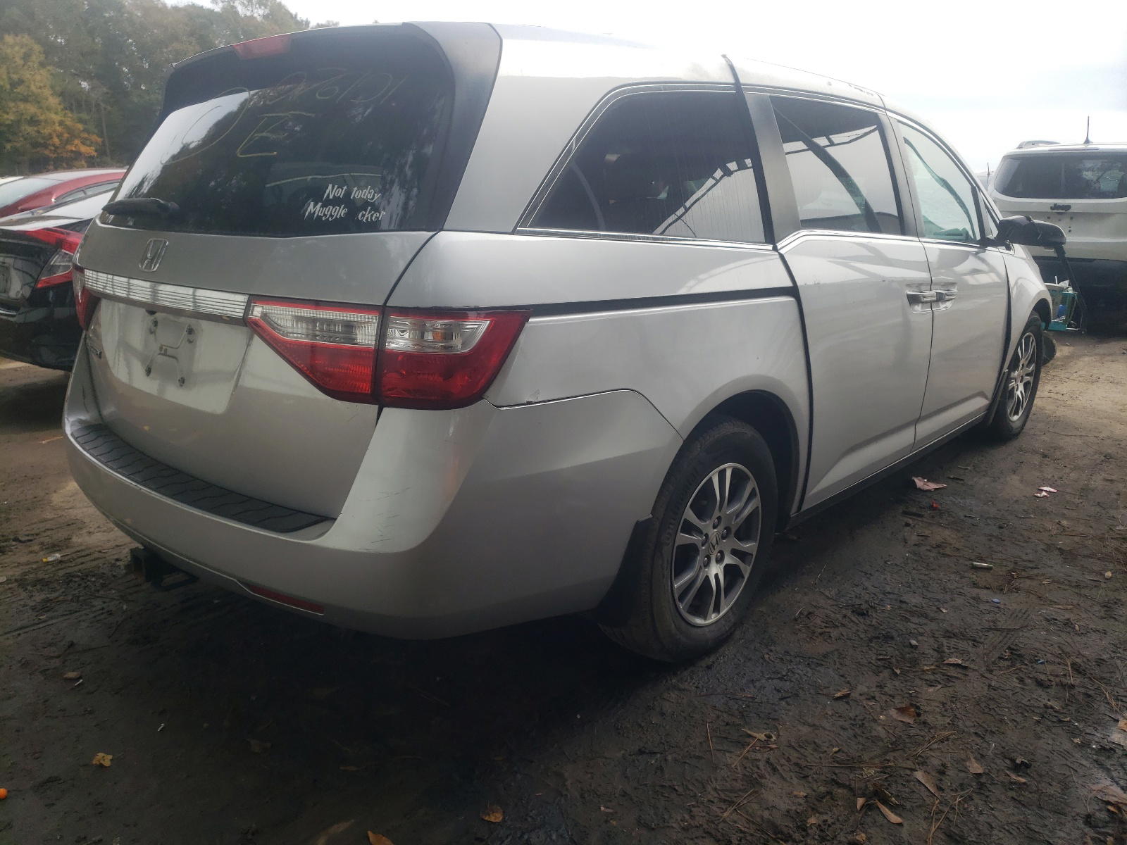 Photo 4 from auction – 2011 HONDA ODYSSEY EX with VIN 5FNRL5H69BB076101